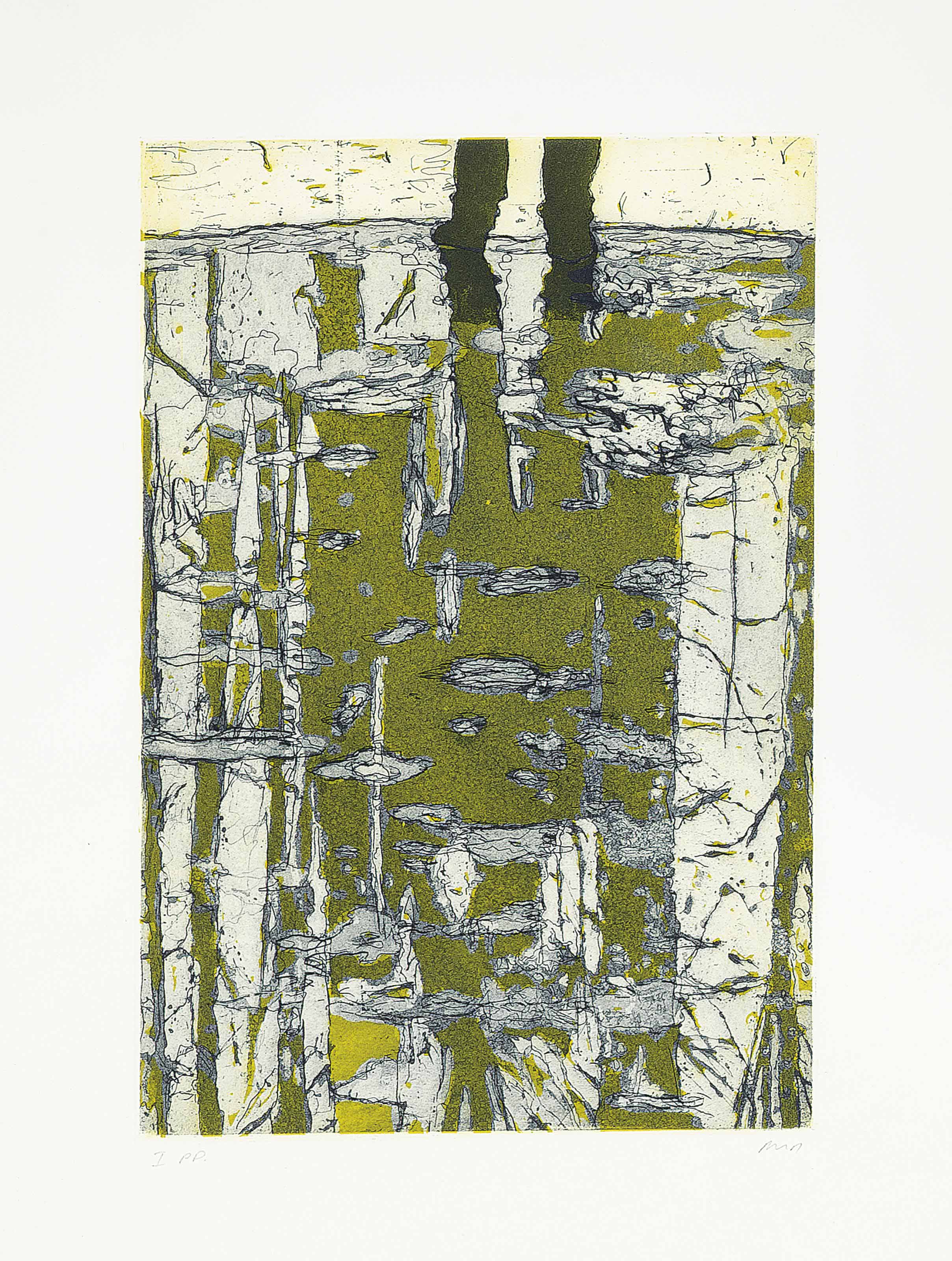 Peter Doig — Отражение (На что похожа твоя душа?), из серии "Кузнечик"