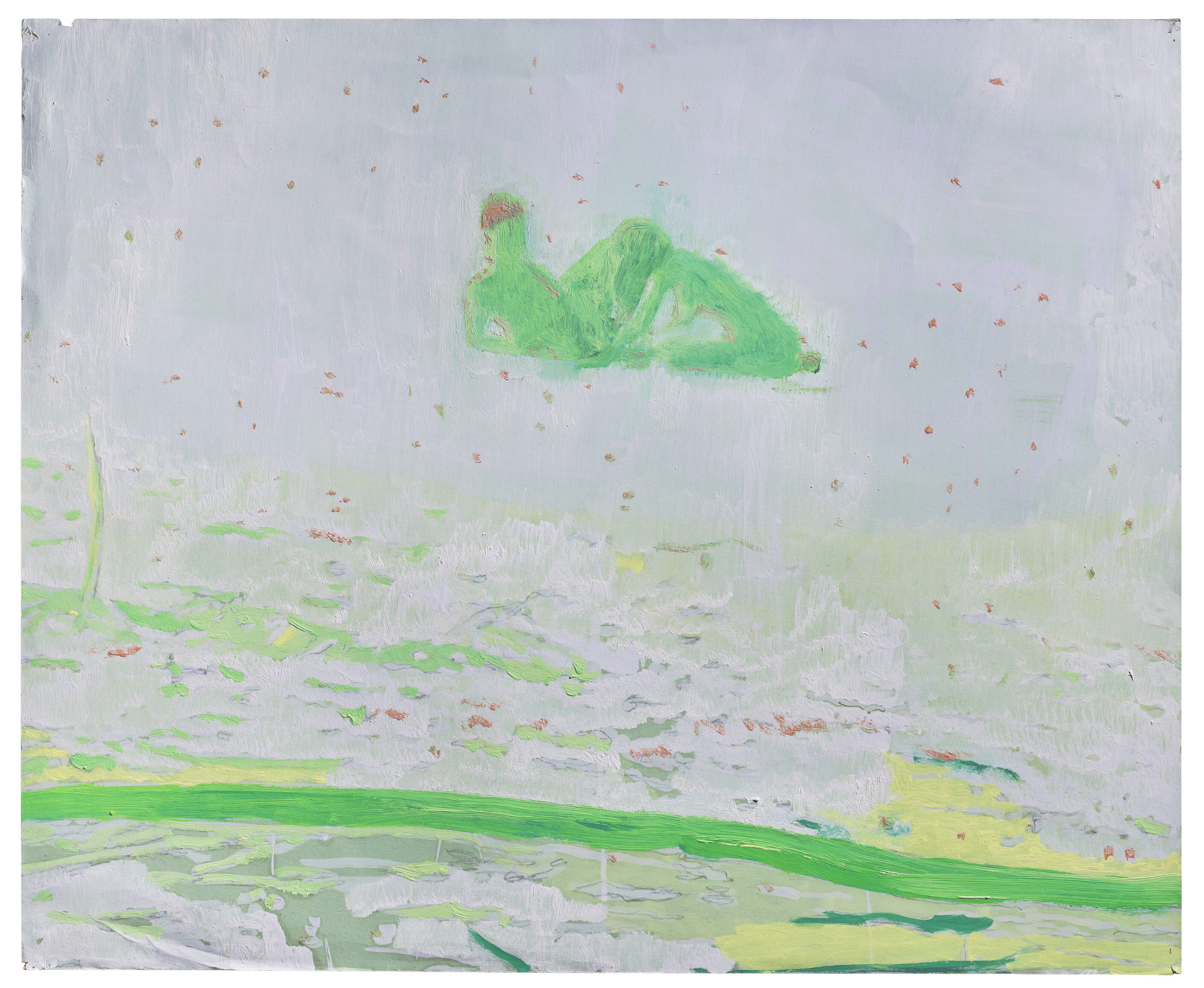 Peter Doig — Коряга (исследование)