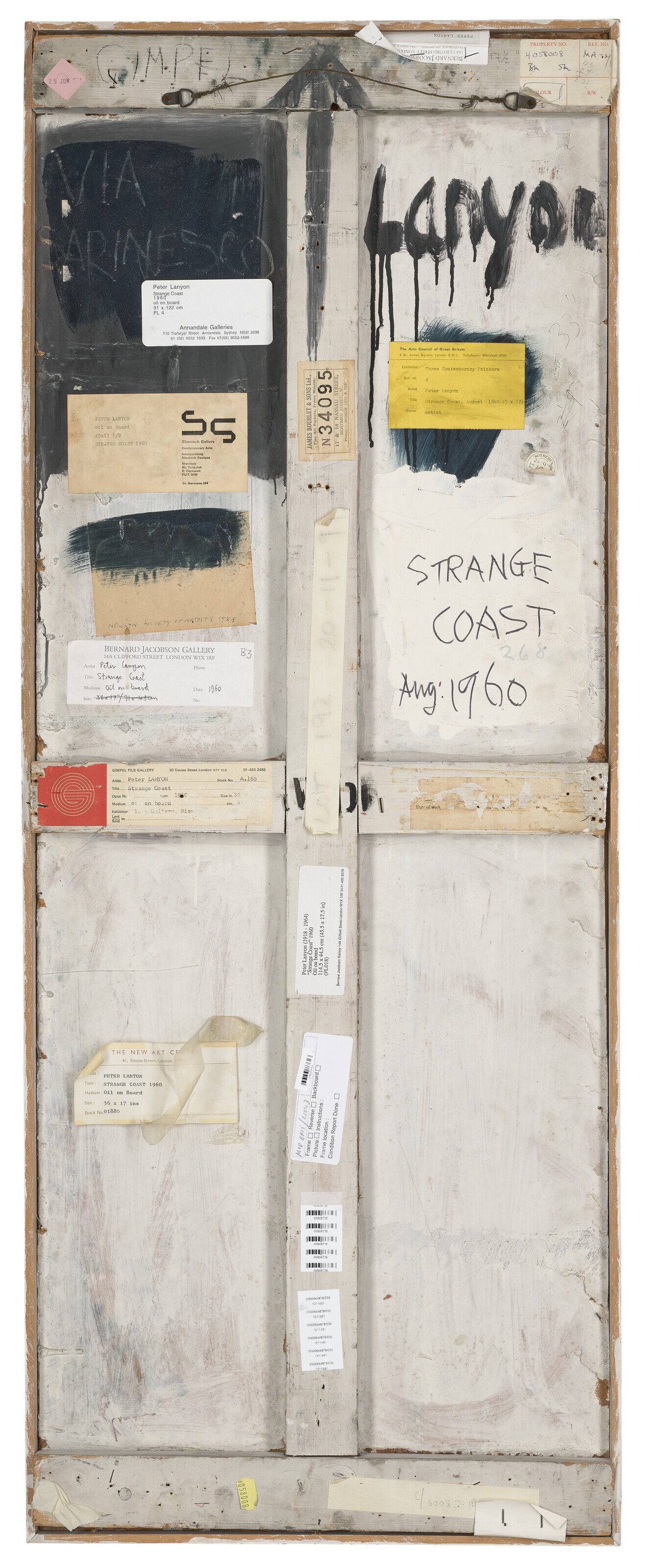 Peter Lanyon — Незнакомый берег, изображение 3