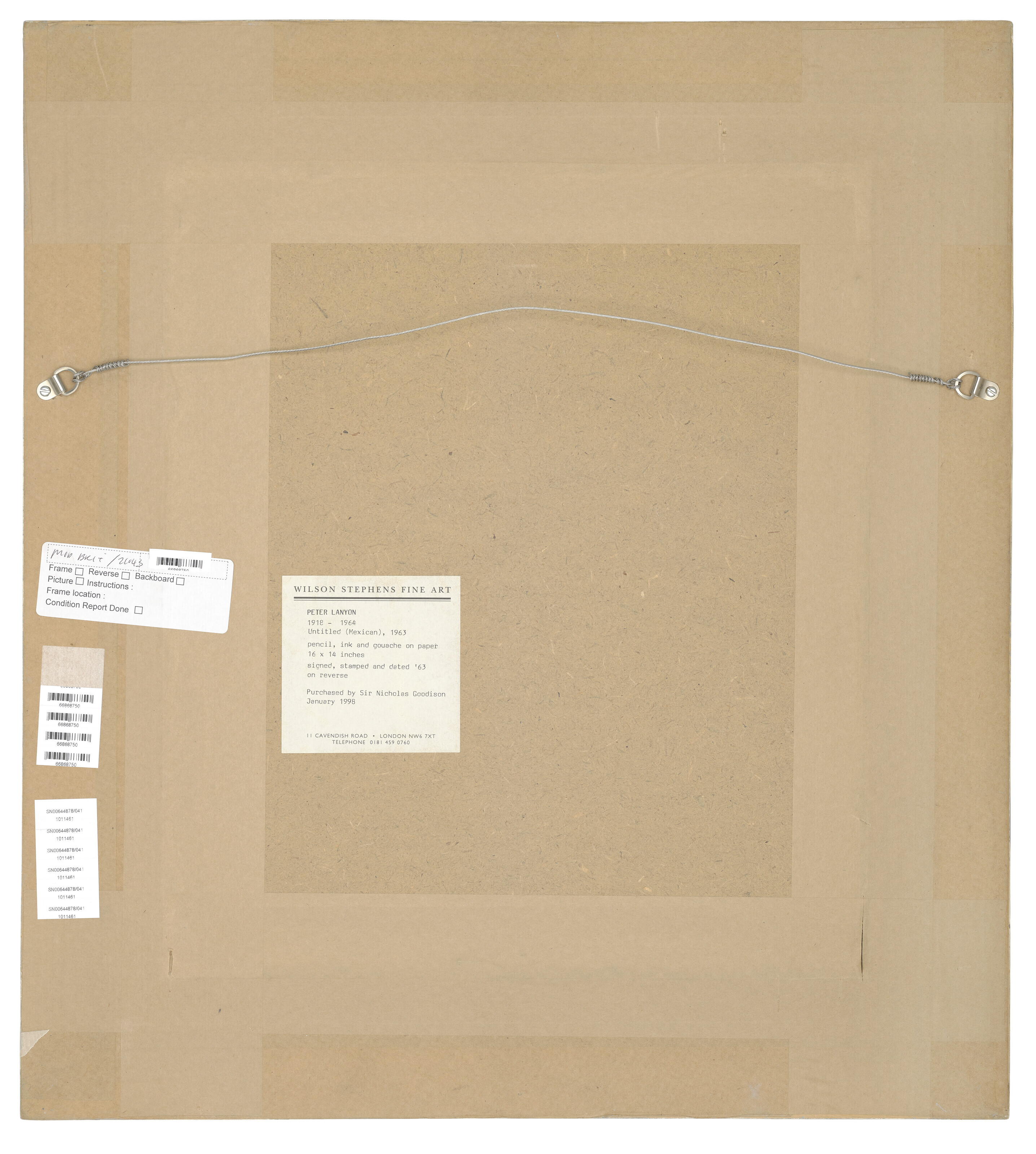 Peter Lanyon — Без названия (мексиканский), изображение 4