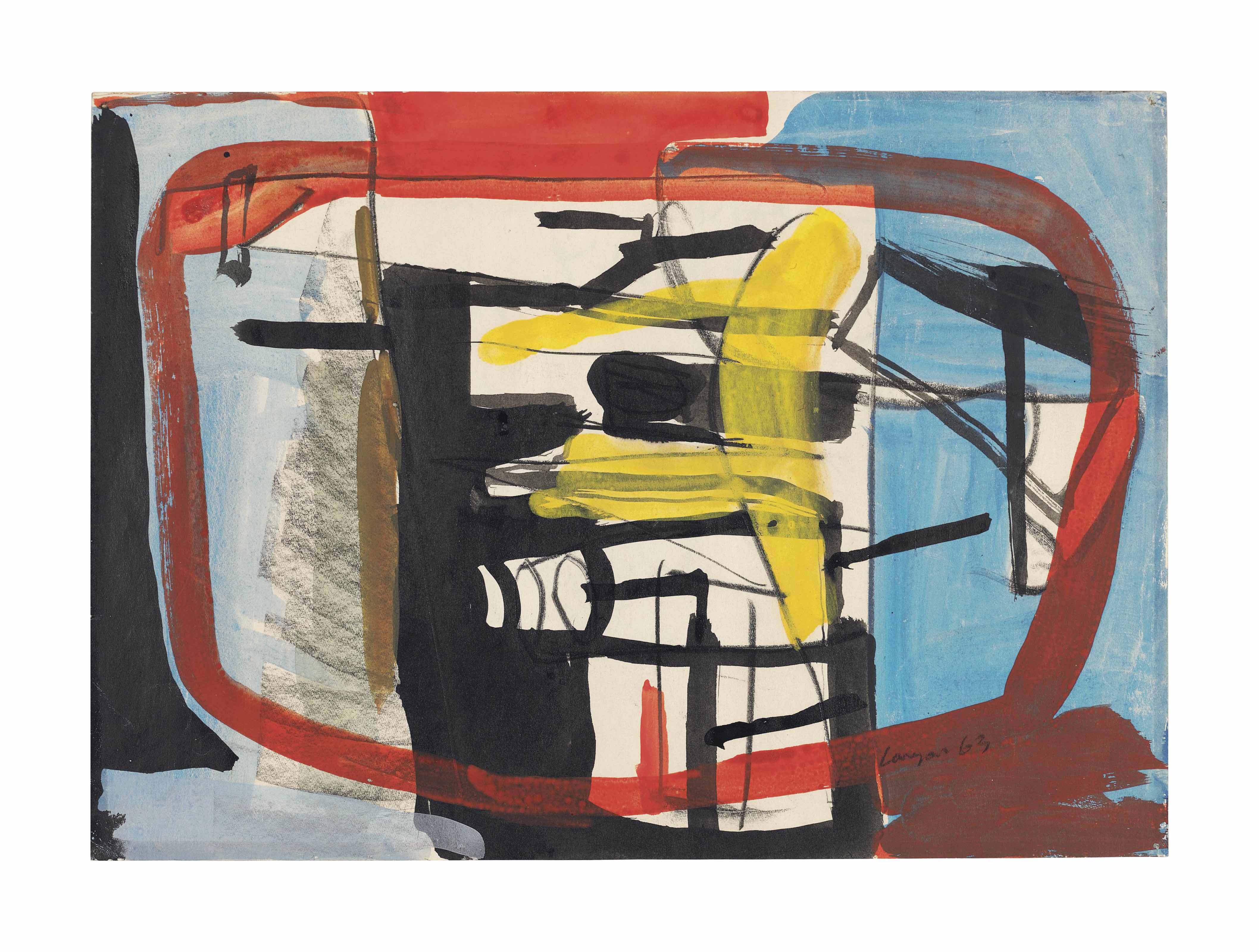 Peter Lanyon — Техасское шоссе