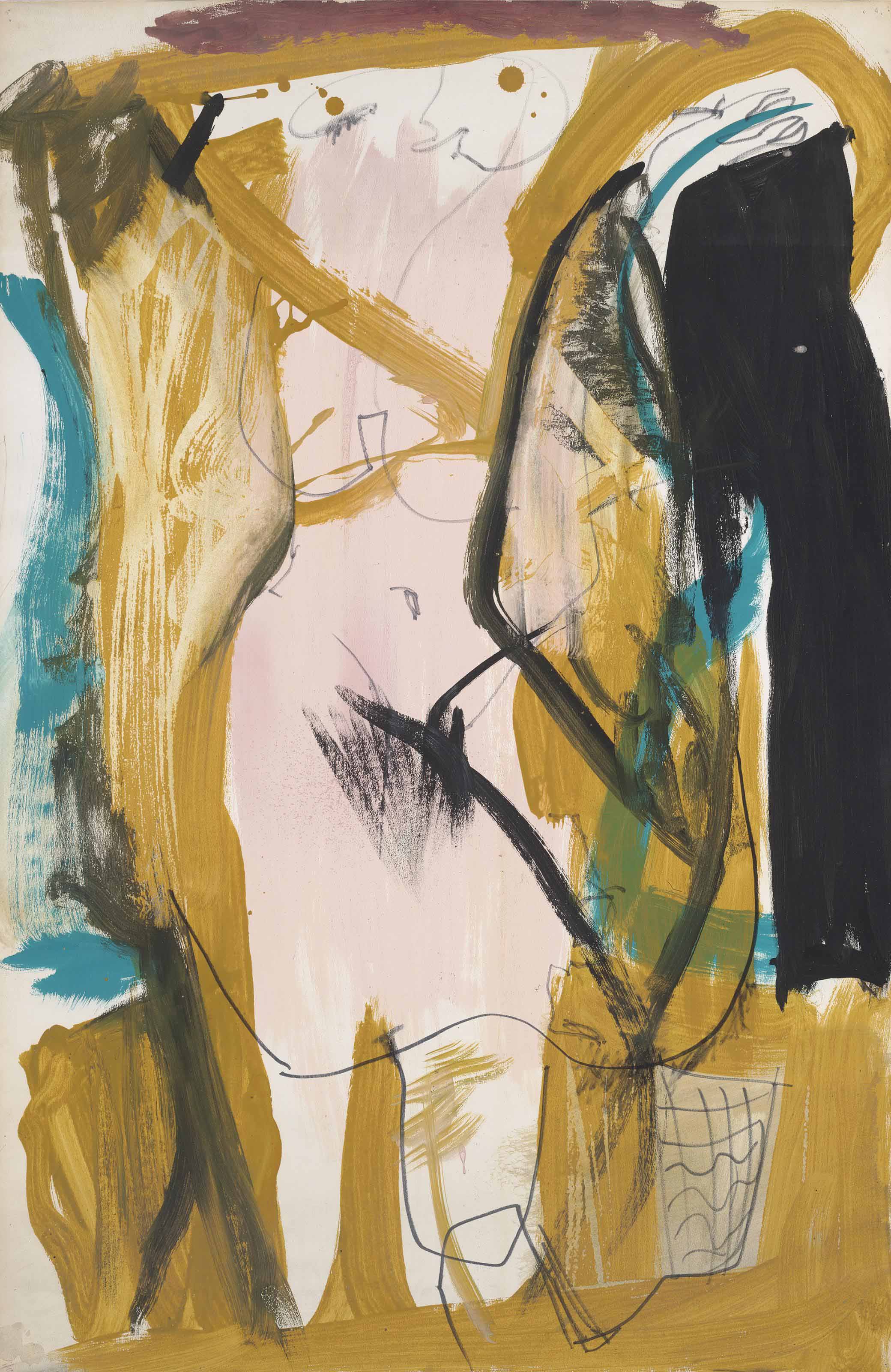 Peter Lanyon — Обнаженный