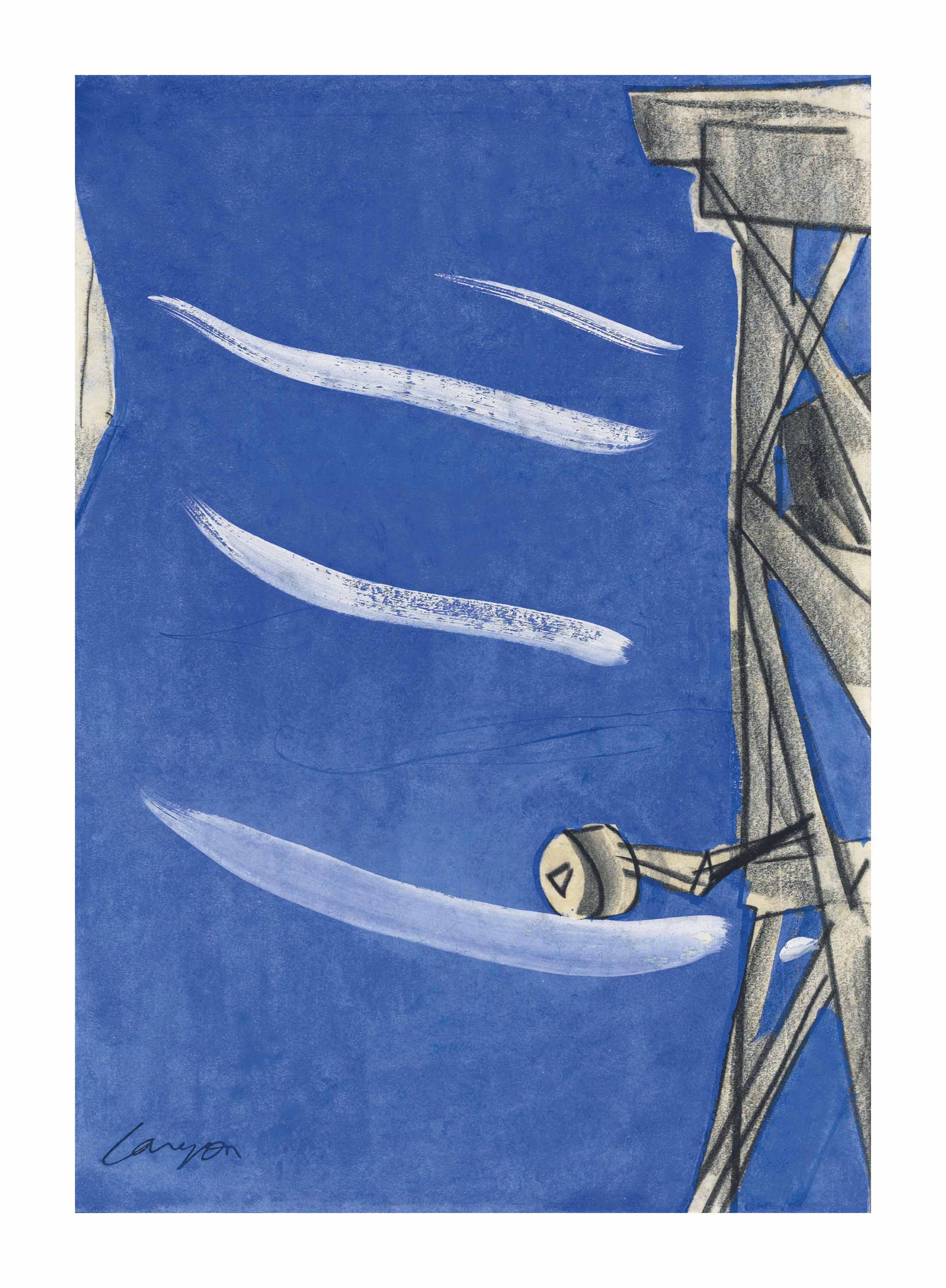 Peter Lanyon — Корнуоллский оловянный рудник