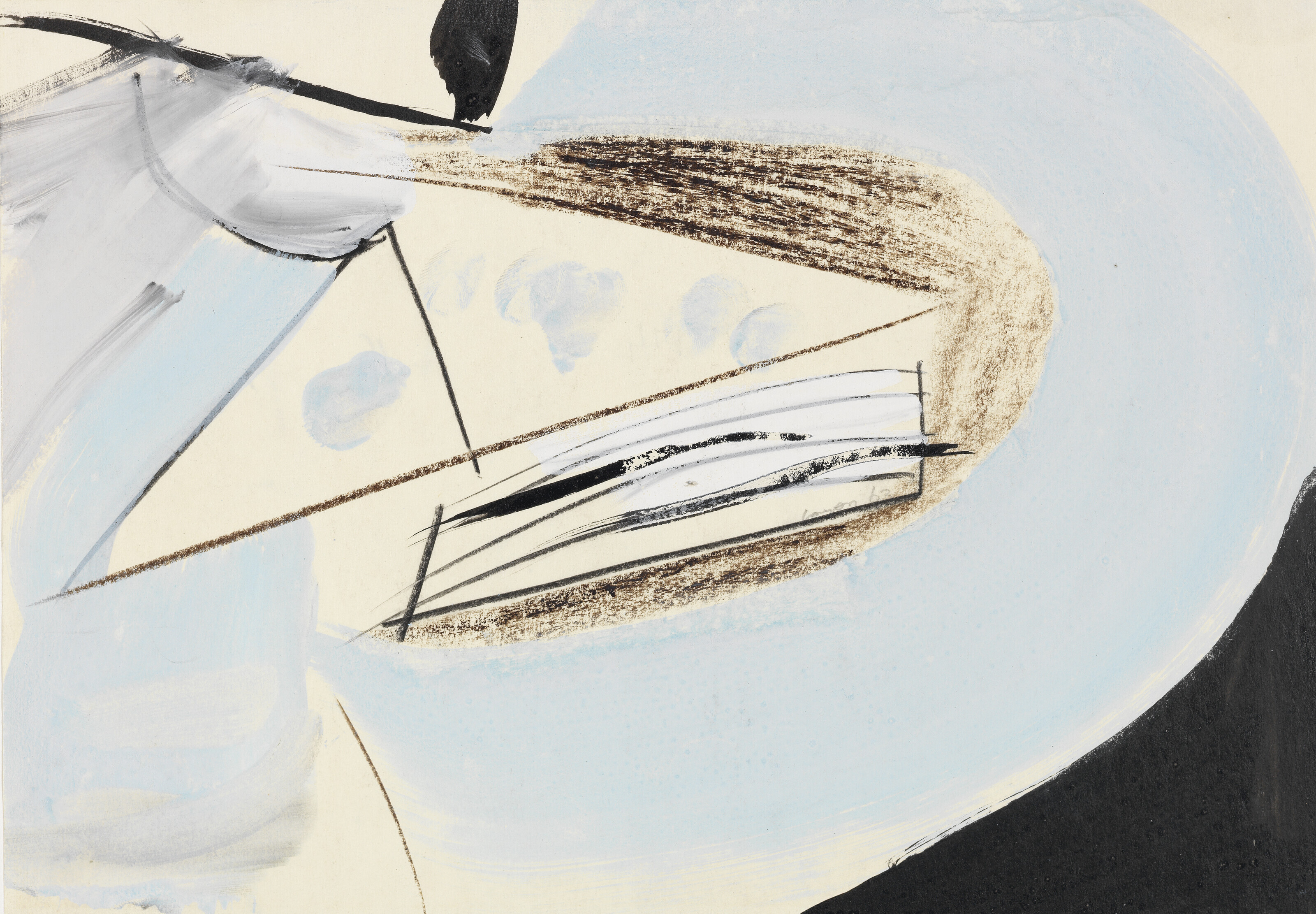 Peter Lanyon — Близкое облако, Май