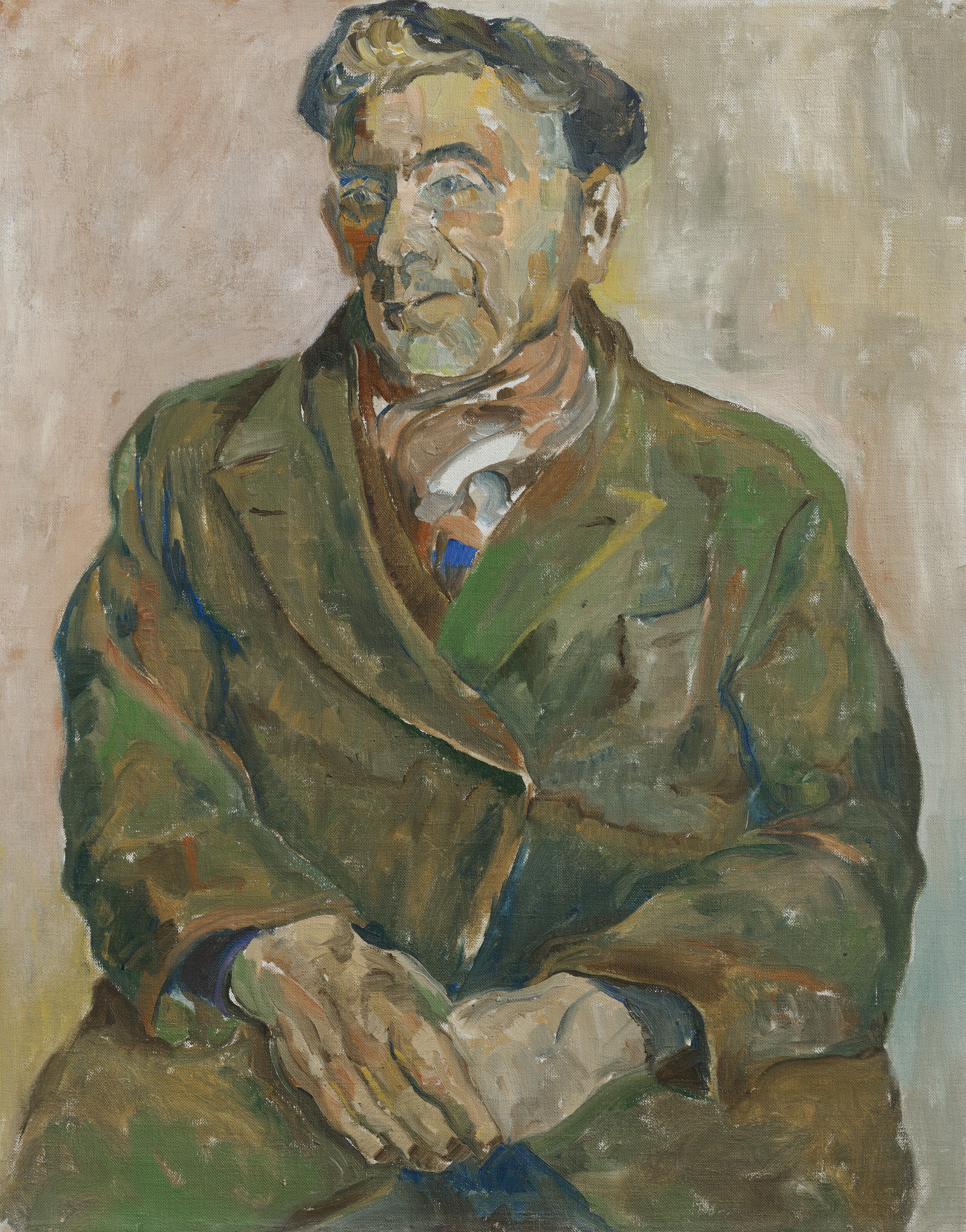 Peter Lanyon — Портрет Джимми Лимпотса