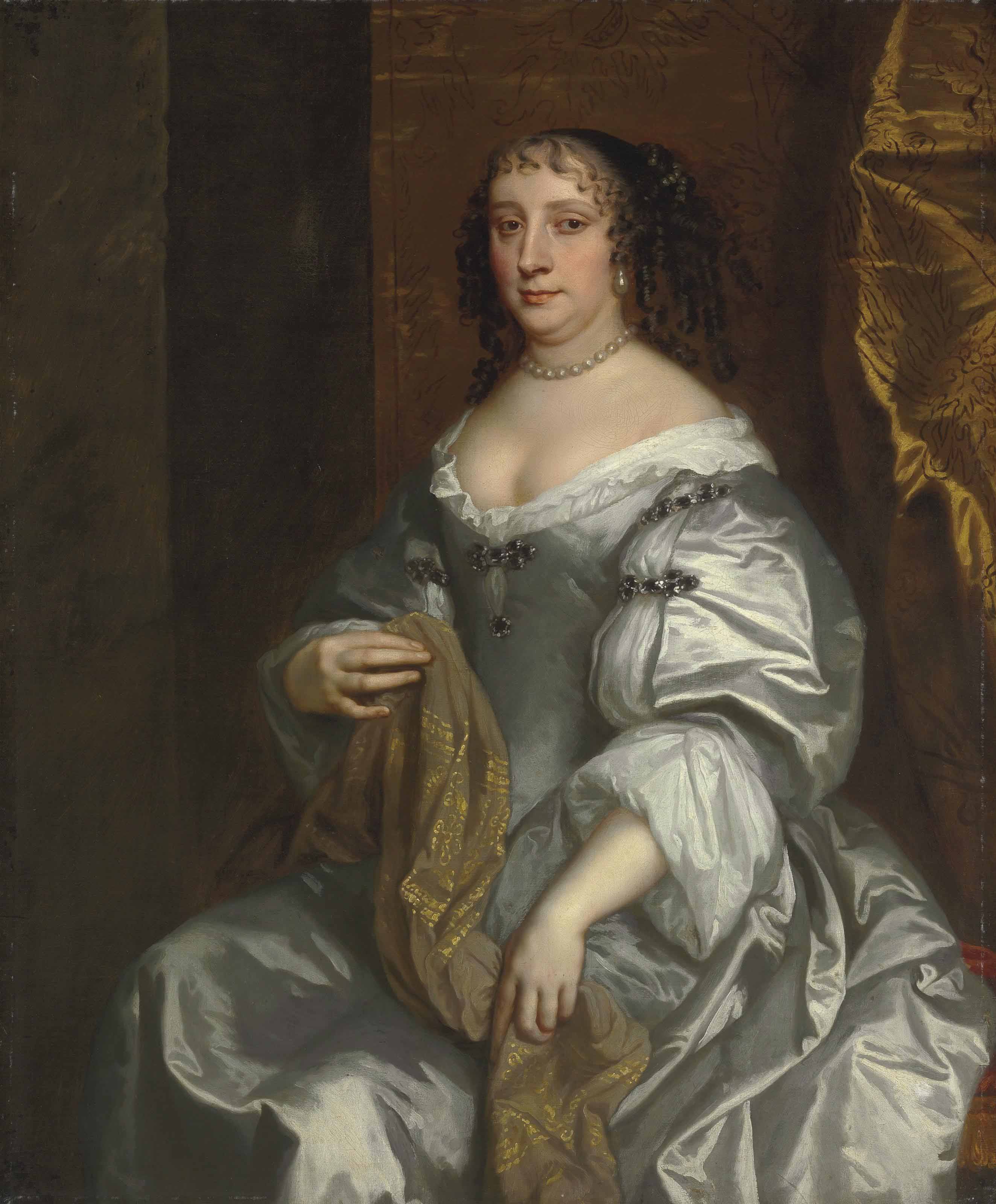 Peter Lely — Портрет герцогини Бедфордской (1615-1684)