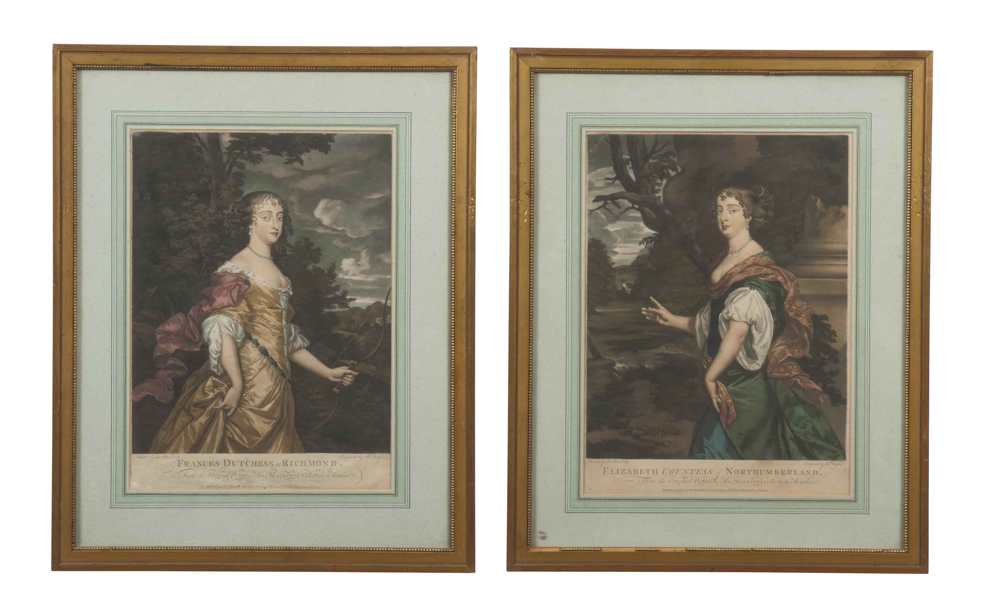 Peter Lely — Амелия, графиня Оссори; Элизабет, графиня Нортумберлендская; Фрэнсис Датчесс Ричмондская; и Генриетта, графиня Рочестер