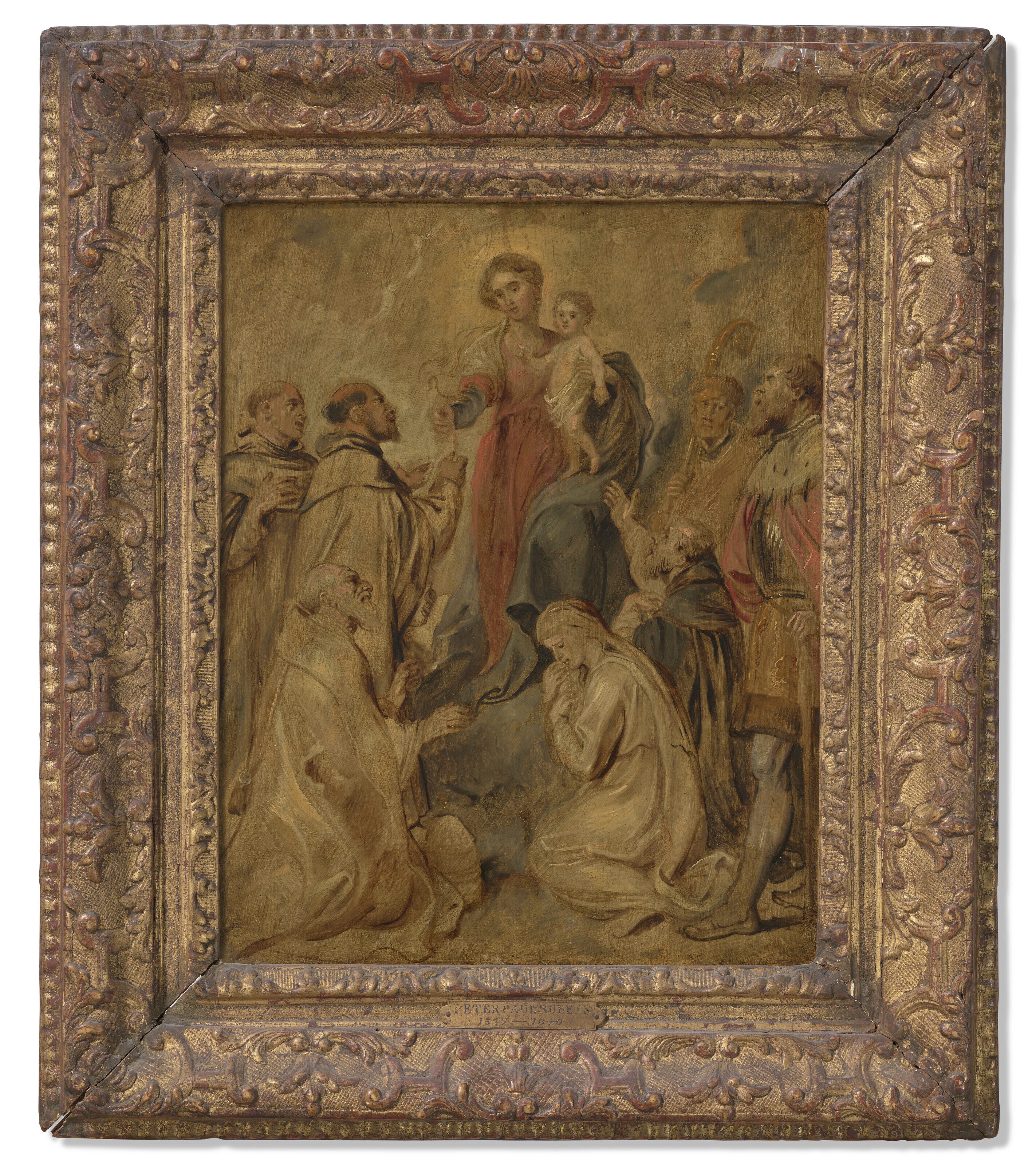 Peter Paul Rubens — Богородица с младенцем из Розария, изображение 2