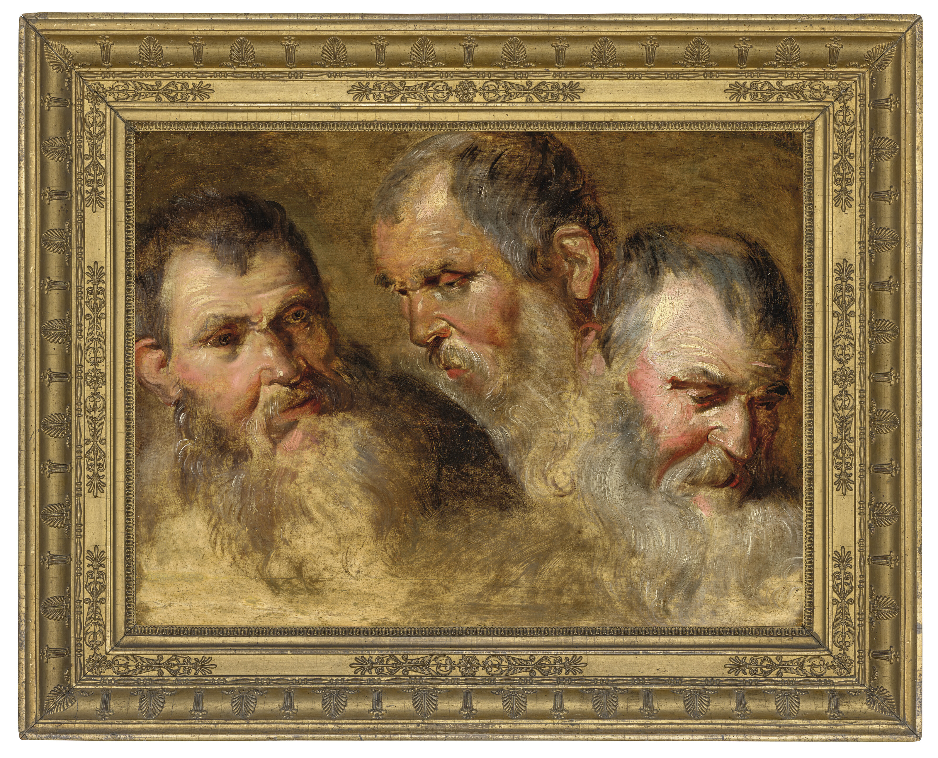 Peter Paul Rubens — Три портрета бородатого мужчины, изображение 2