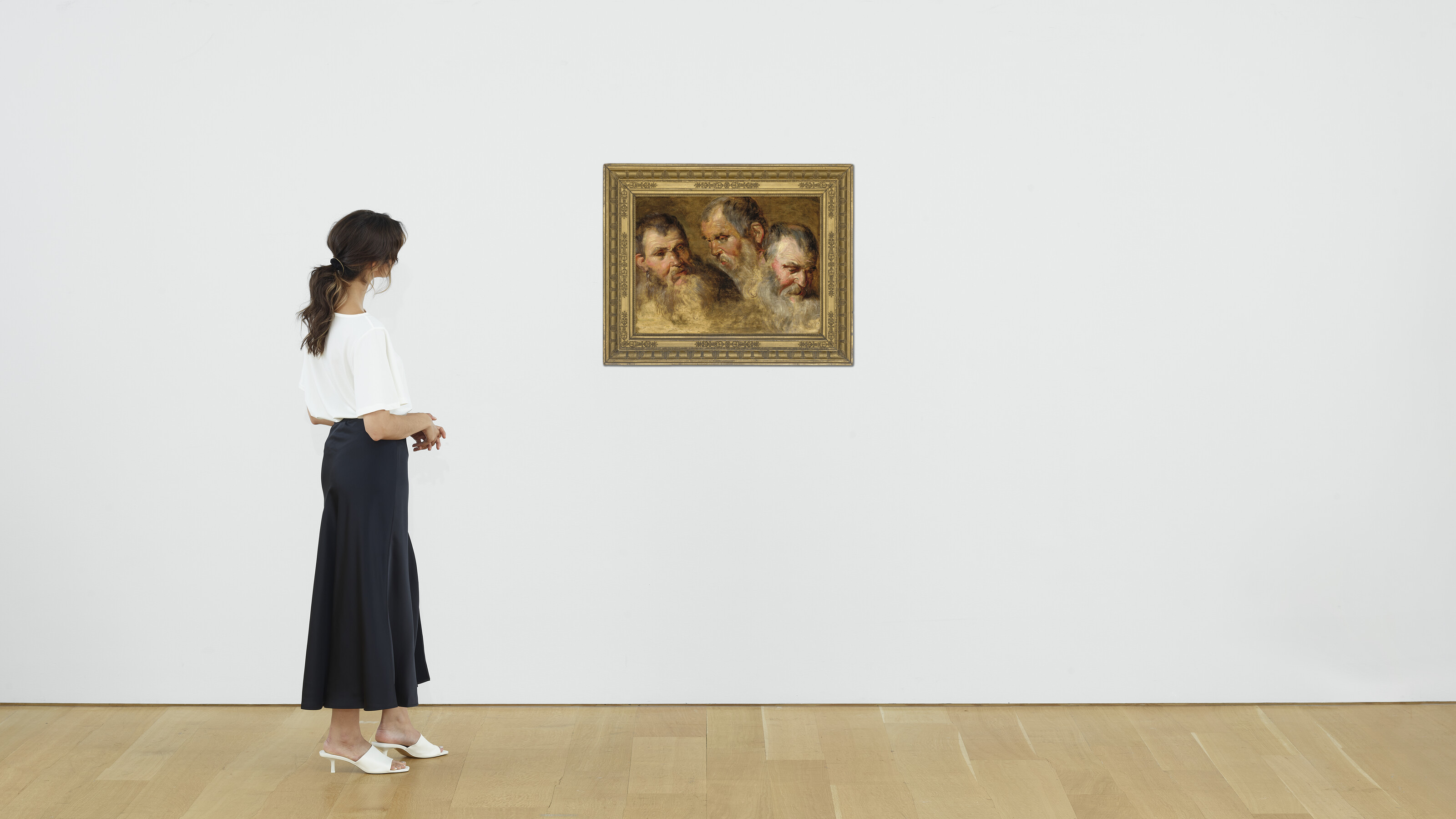 Peter Paul Rubens — Три портрета бородатого мужчины, изображение 4