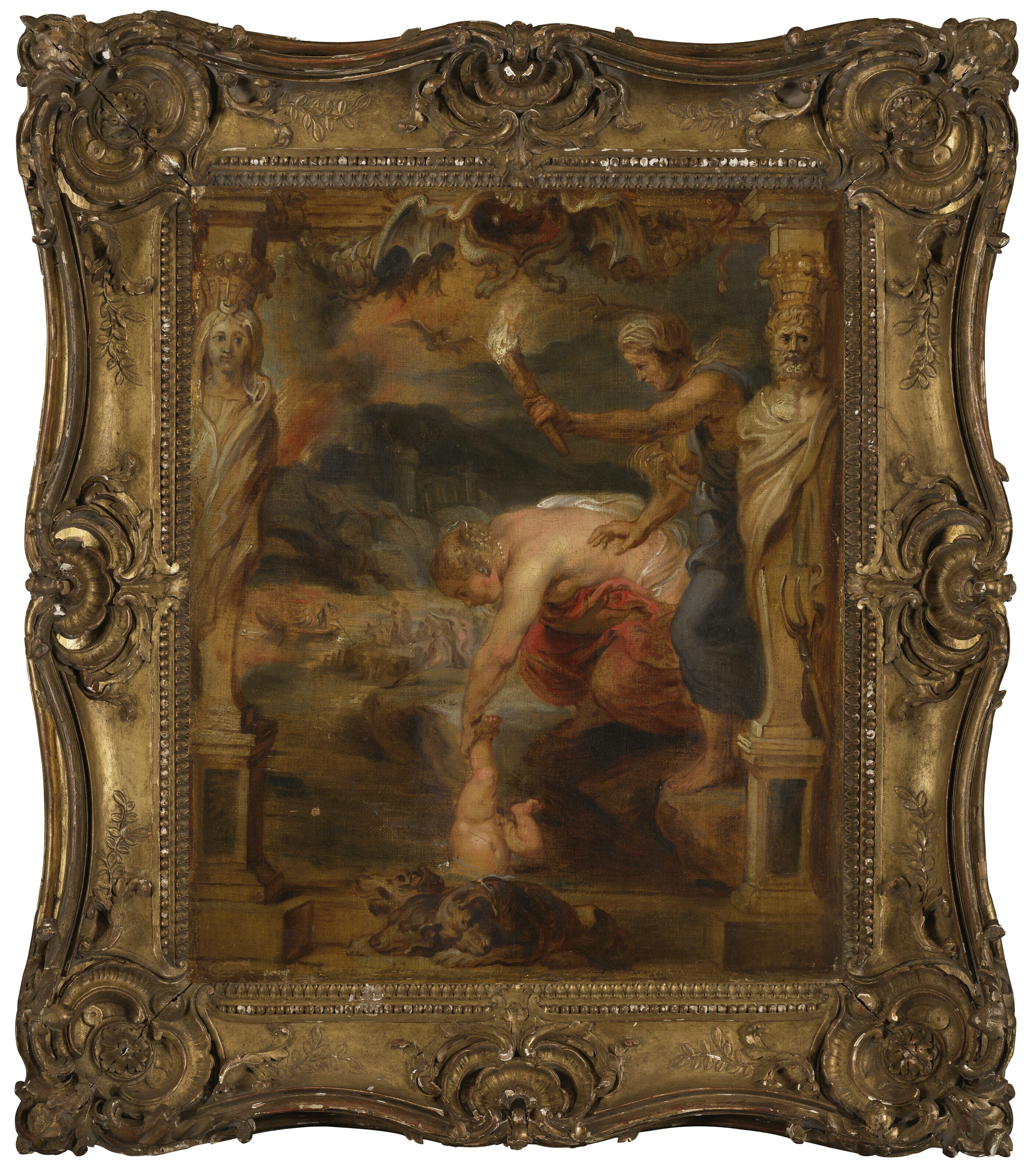 Peter Paul Rubens — Фетида окунает младенца Ахилла в реку Стикс