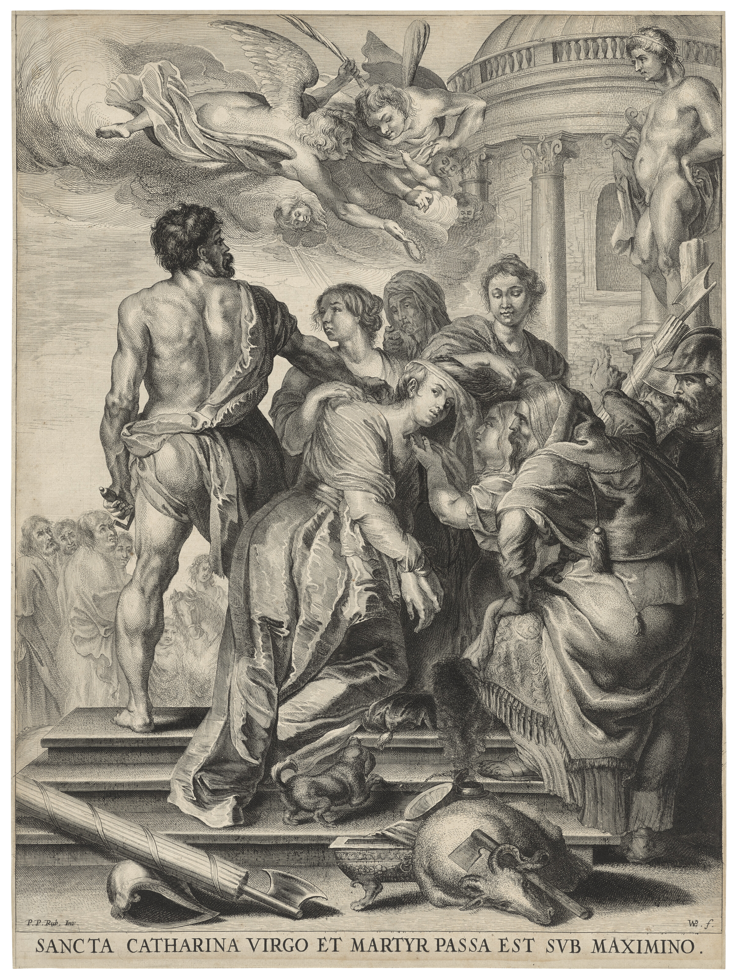 Peter Paul Rubens — Пять гравюр на религиозные темы, изображение 4