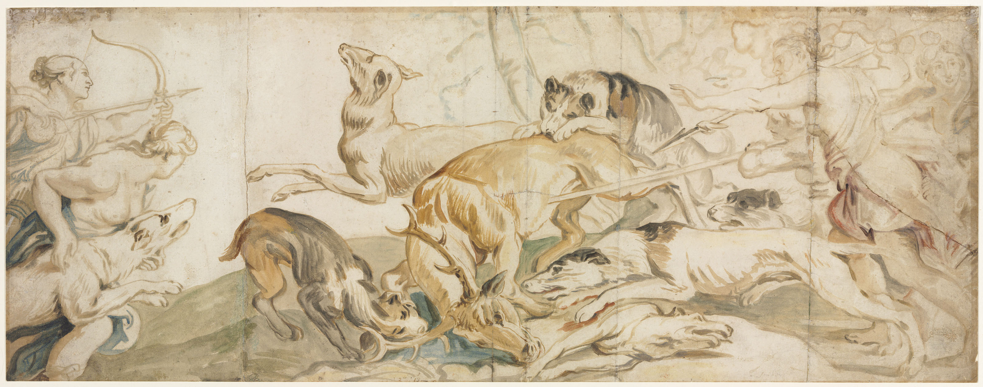 Peter Paul Rubens — Охота на кабана и охота на оленя, изображение 2