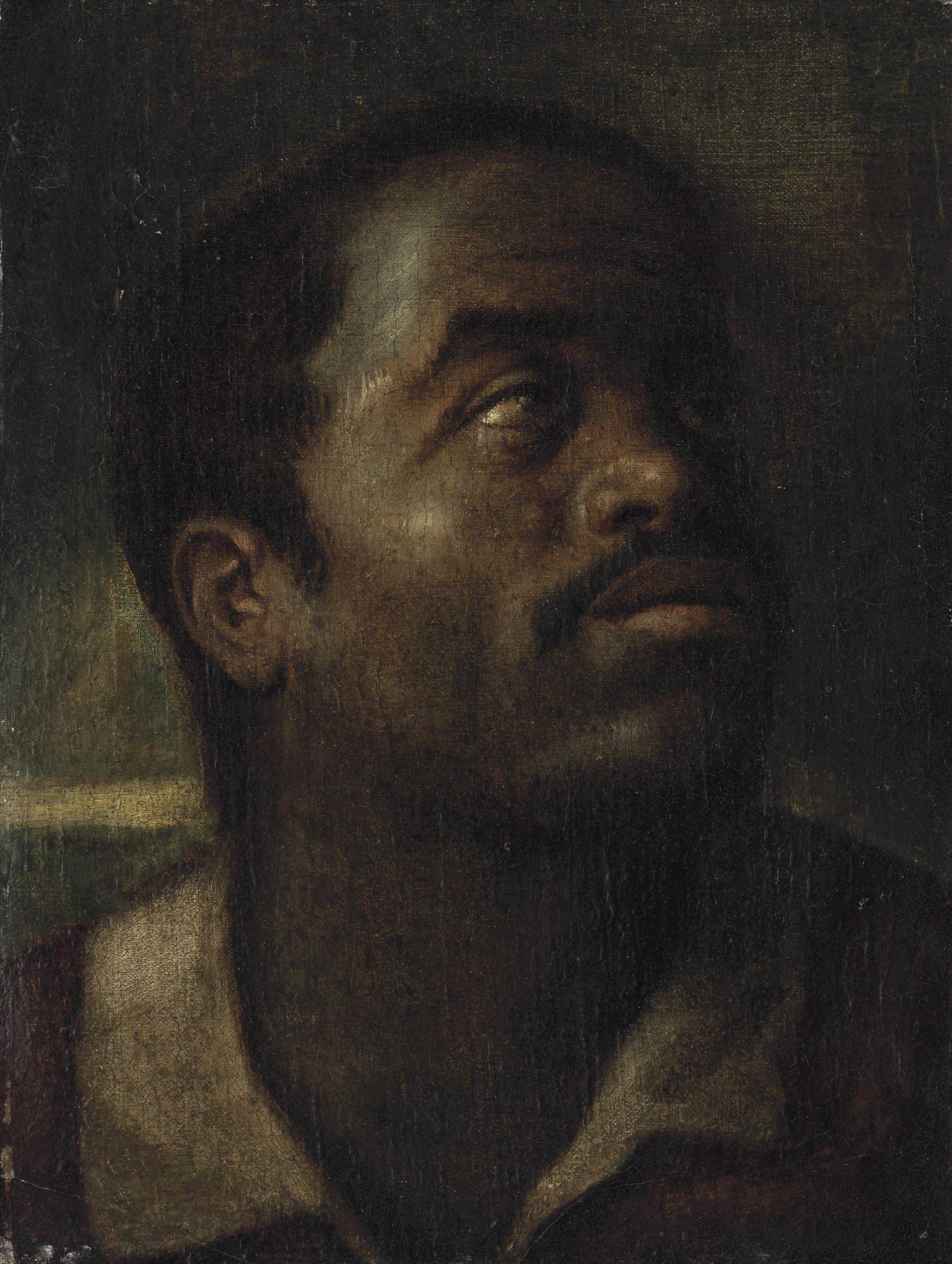Peter Paul Rubens — Четыре этюда с изображением головы мавра, деталь
