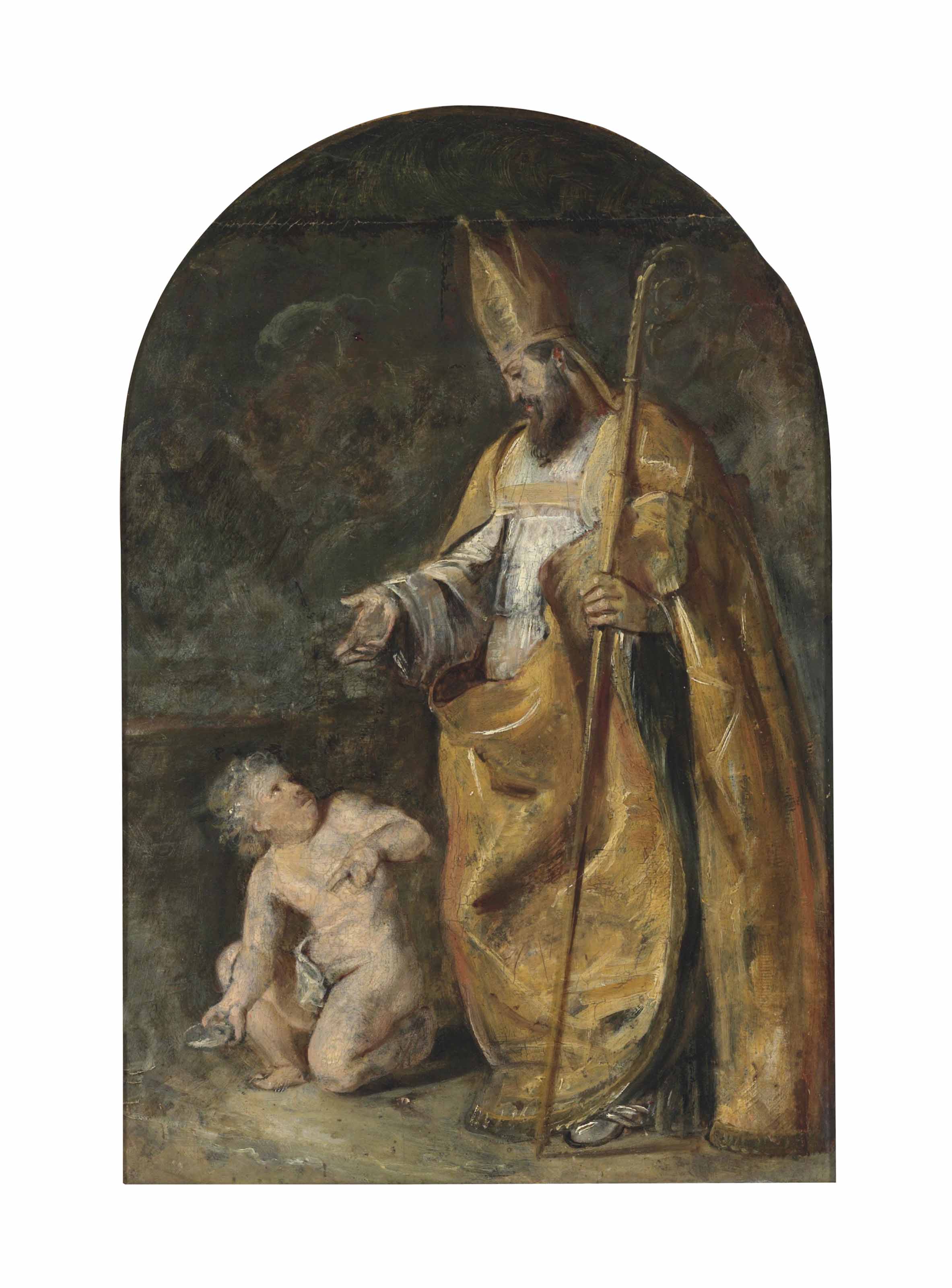 Peter Paul Rubens — Видение святого Августина