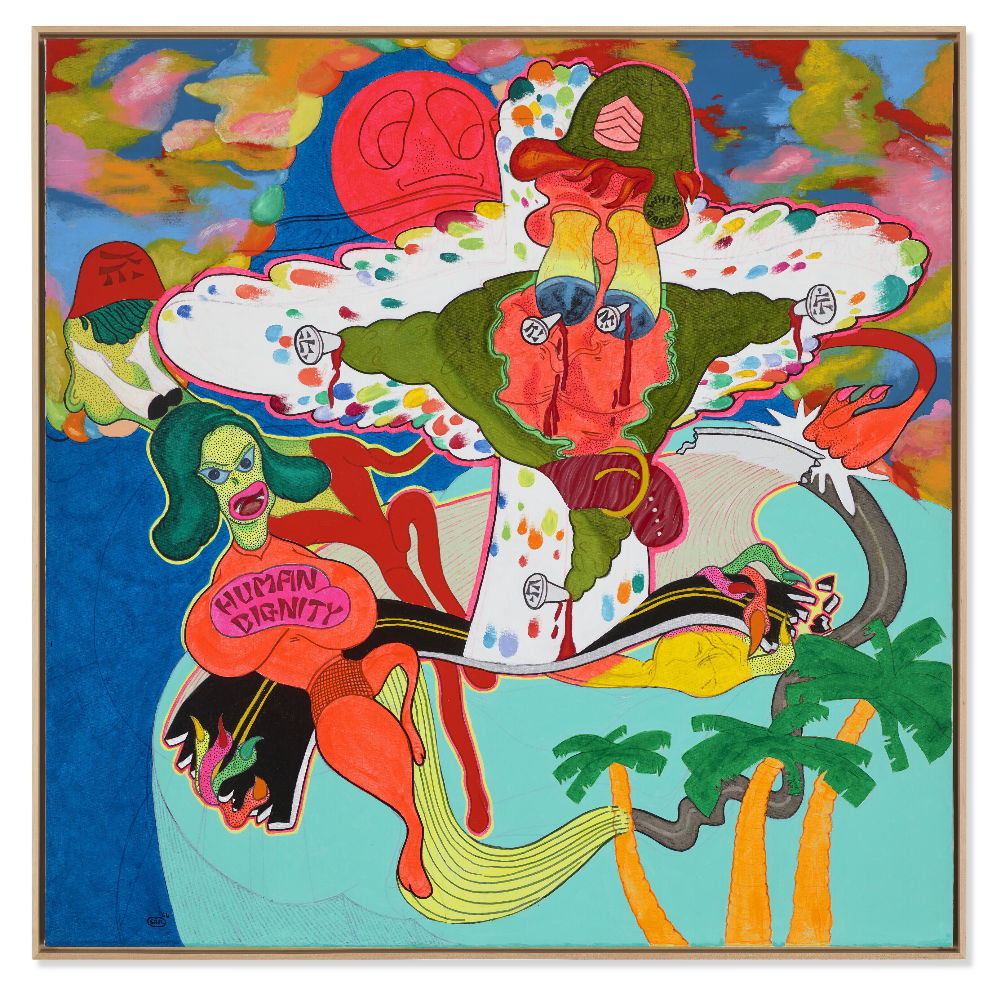 Peter Saul — Человеческое достоинство, изображение 2