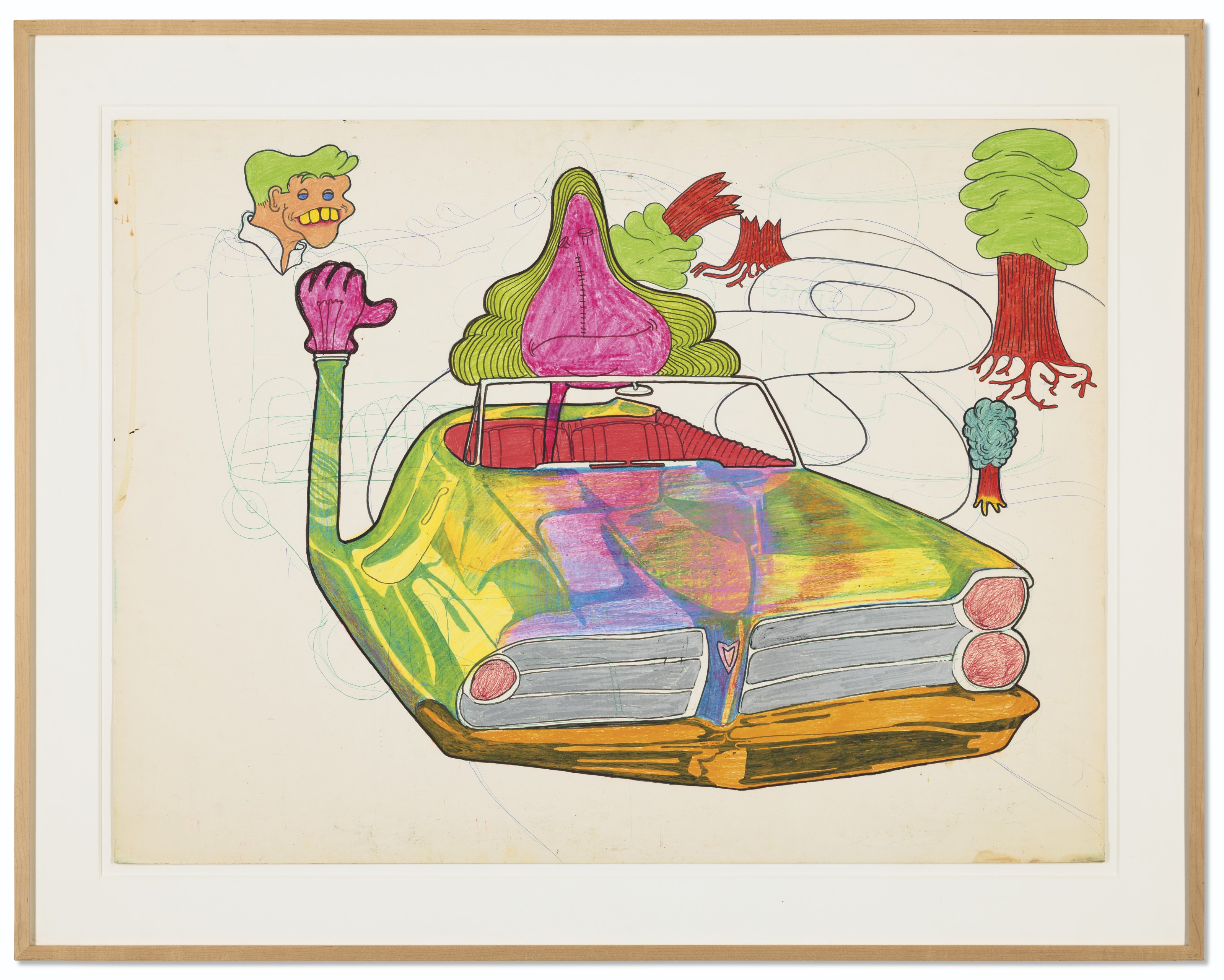 Peter Saul — Без названия (конвертируемый), изображение 2