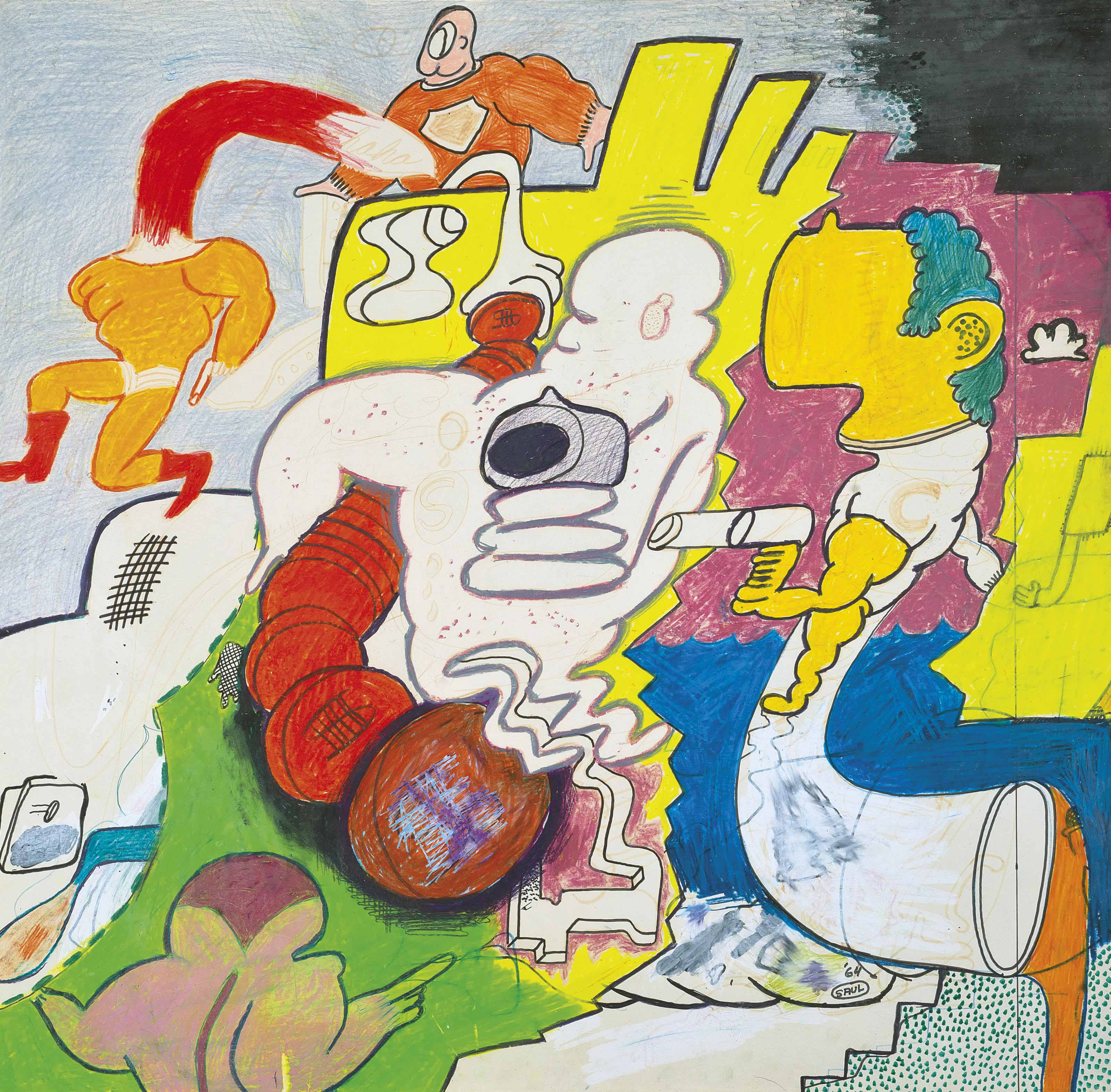 Peter Saul — Без названия