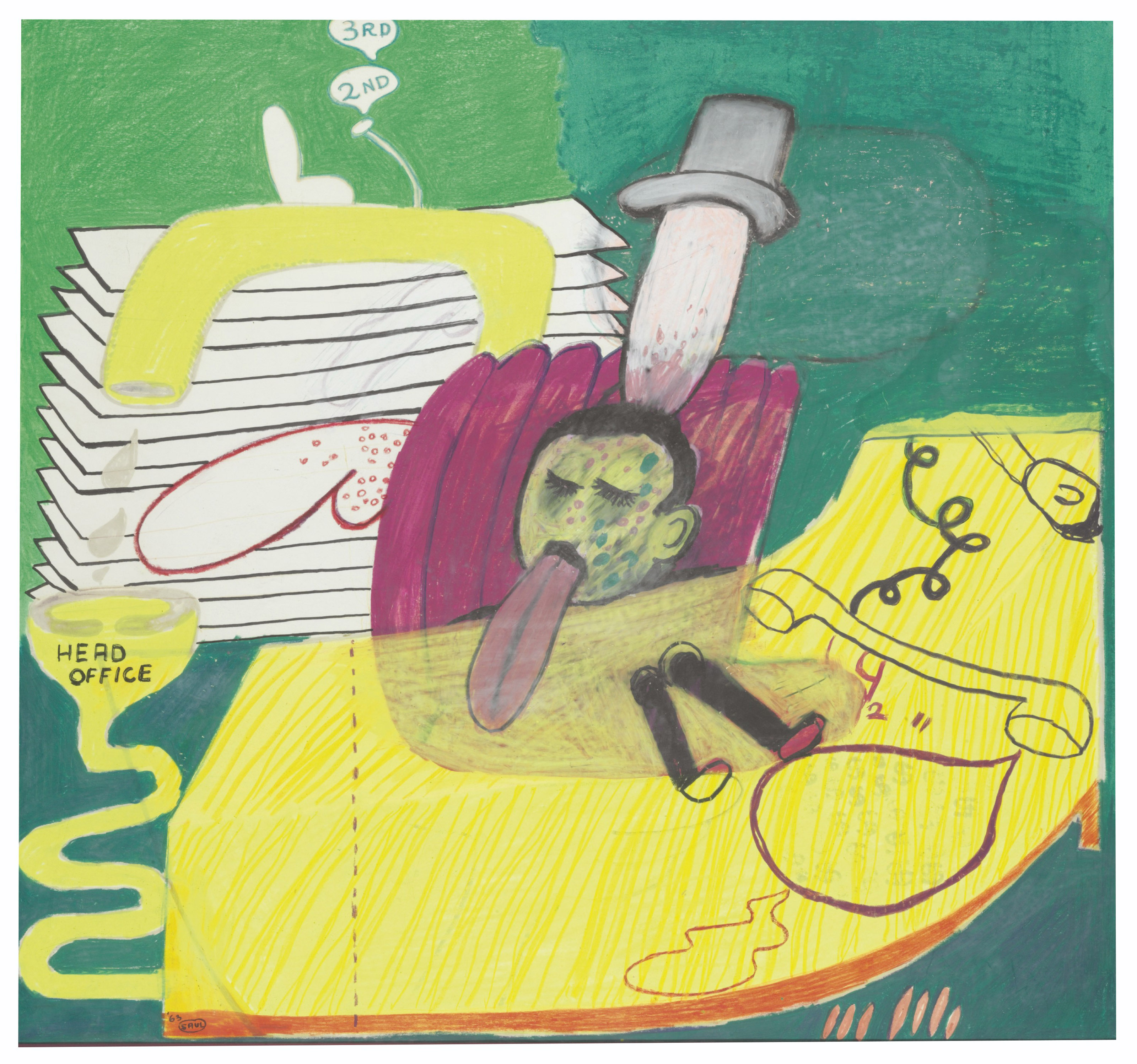 Peter Saul — Без названия