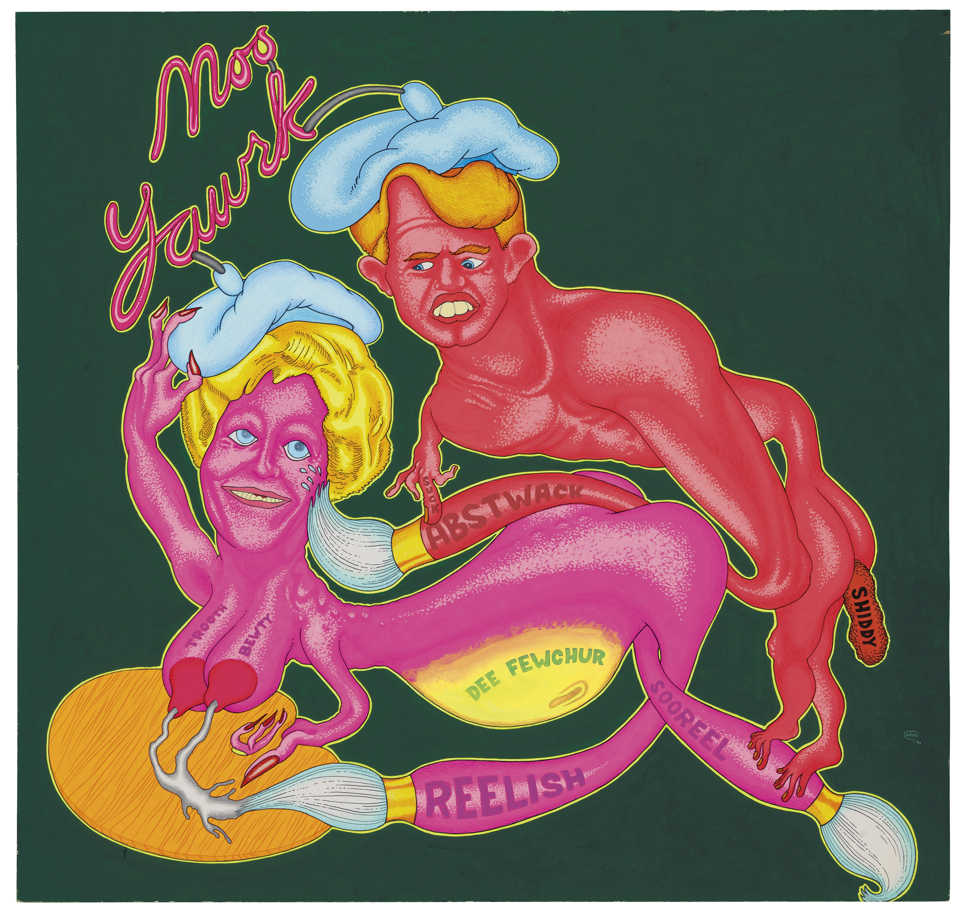 Peter Saul — Нет, Вашк