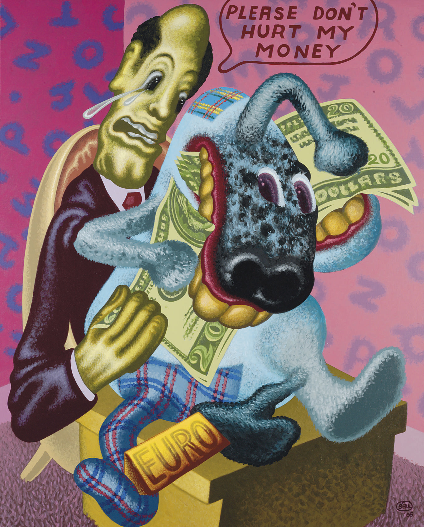 Peter Saul — Пожалуйста, не Трогайте Мои Деньги
