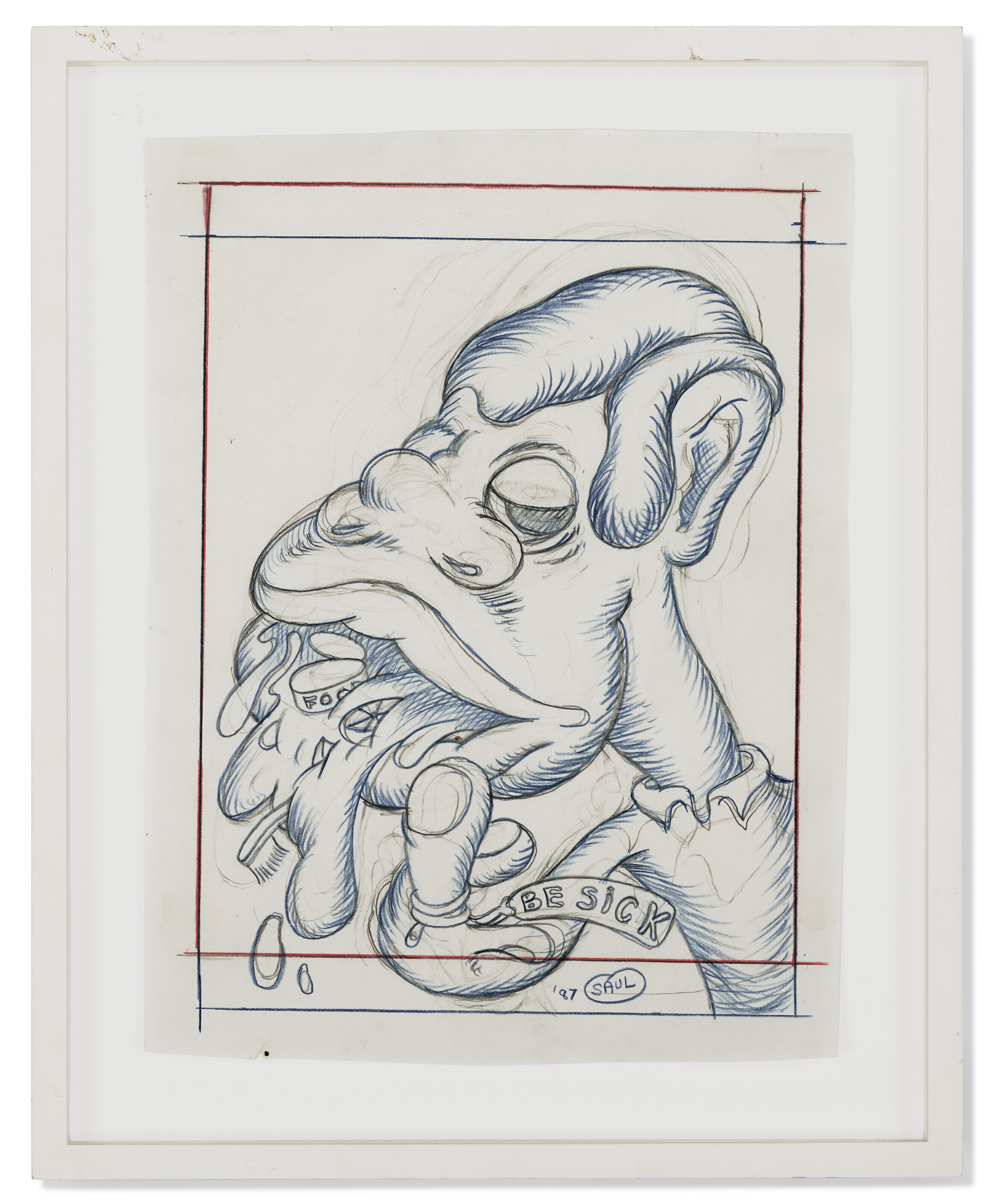 Peter Saul — Быть больным, изображение 2