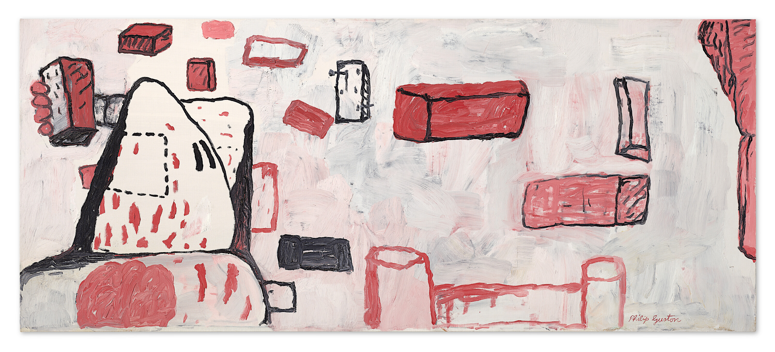 Philip Guston — Кирпичи, изображение 1