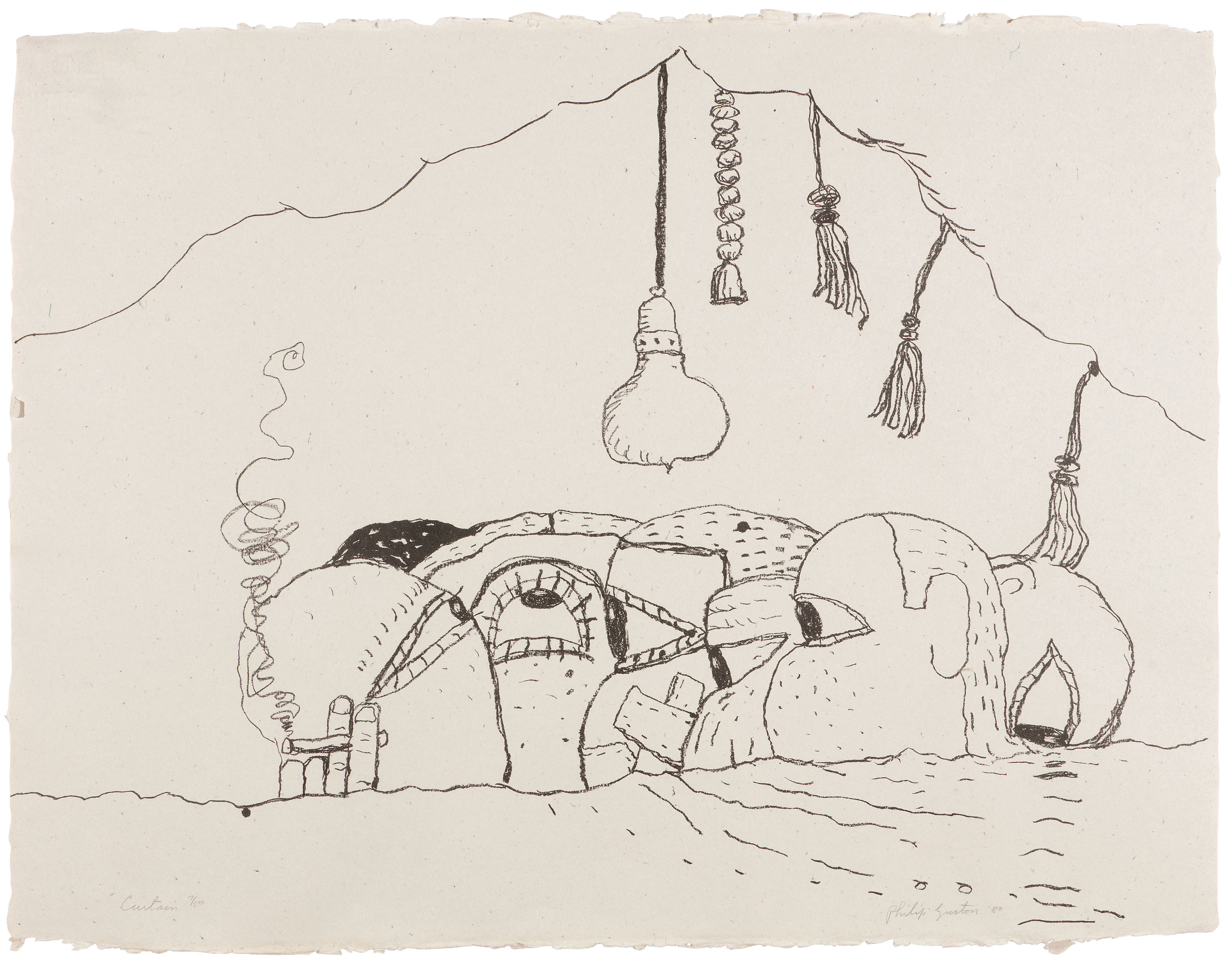 Philip Guston — Занавес, изображение 2