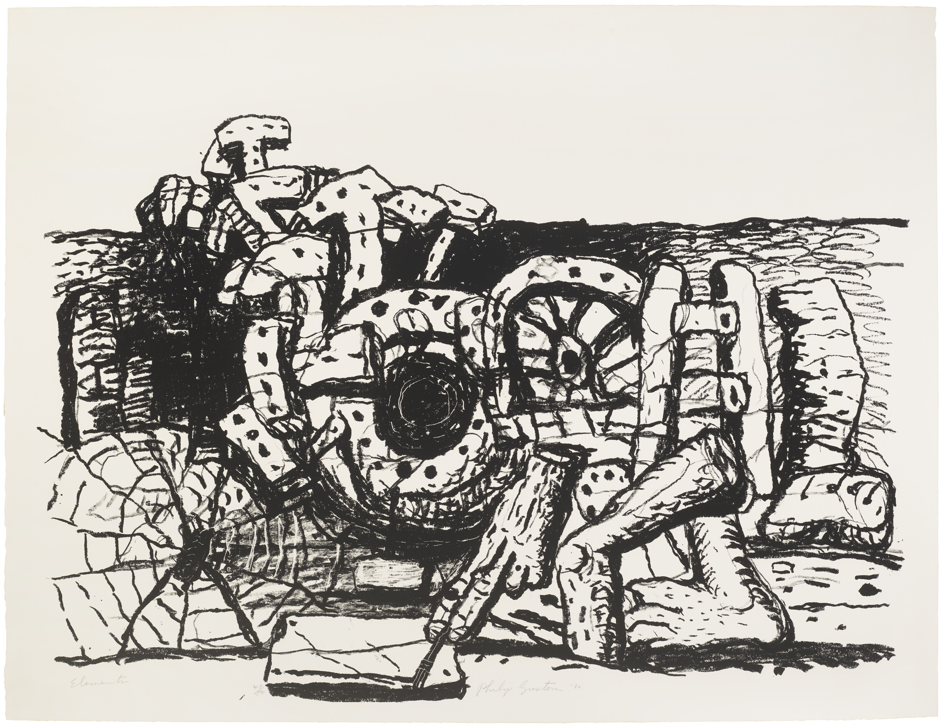 Philip Guston — Элементы