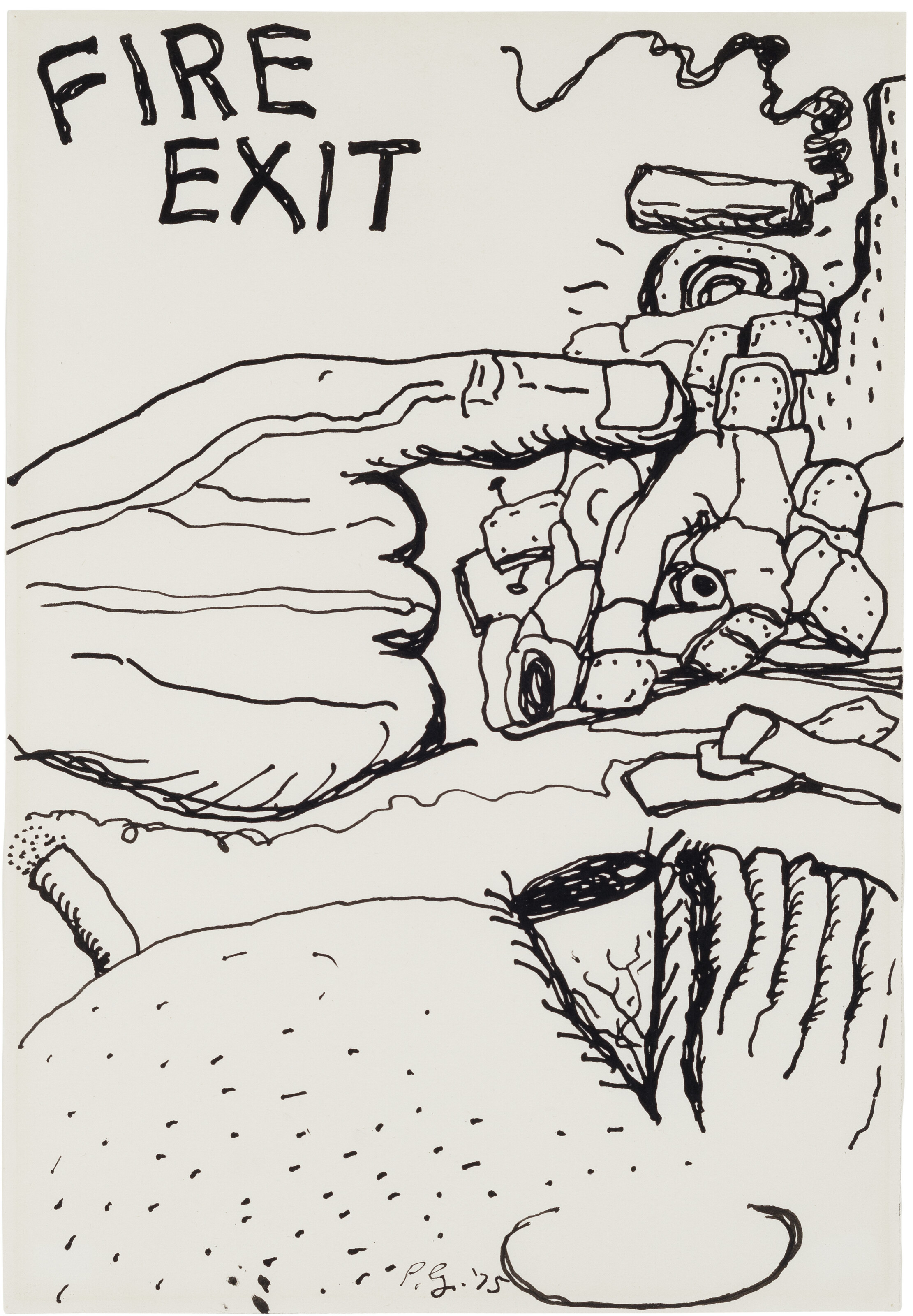 Philip Guston — Без названия