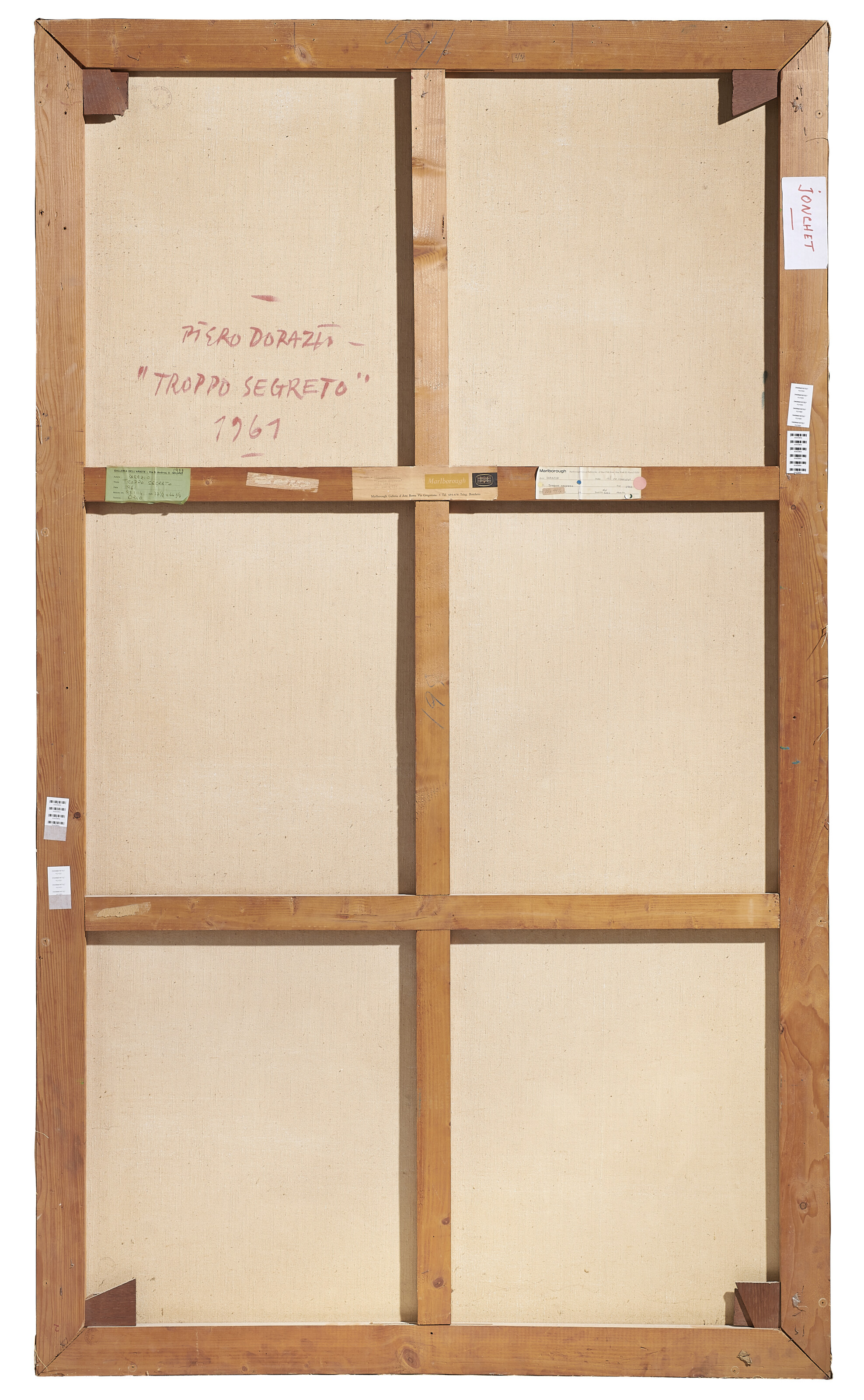 Piero Dorazio — Троппо сегрето , 1961 год, изображение 2