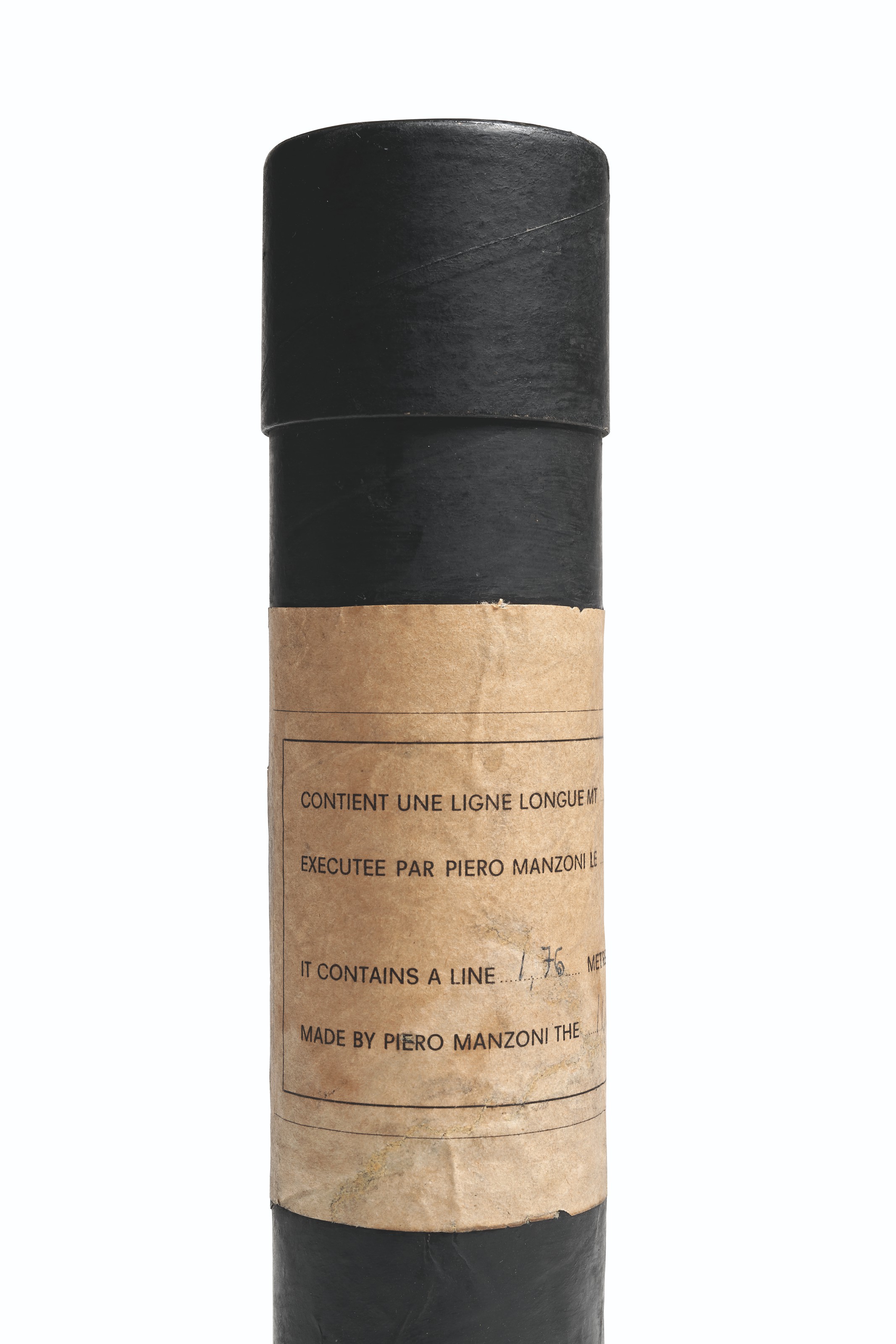 Piero Manzoni — Длина линии, м. 1,76, изображение 3