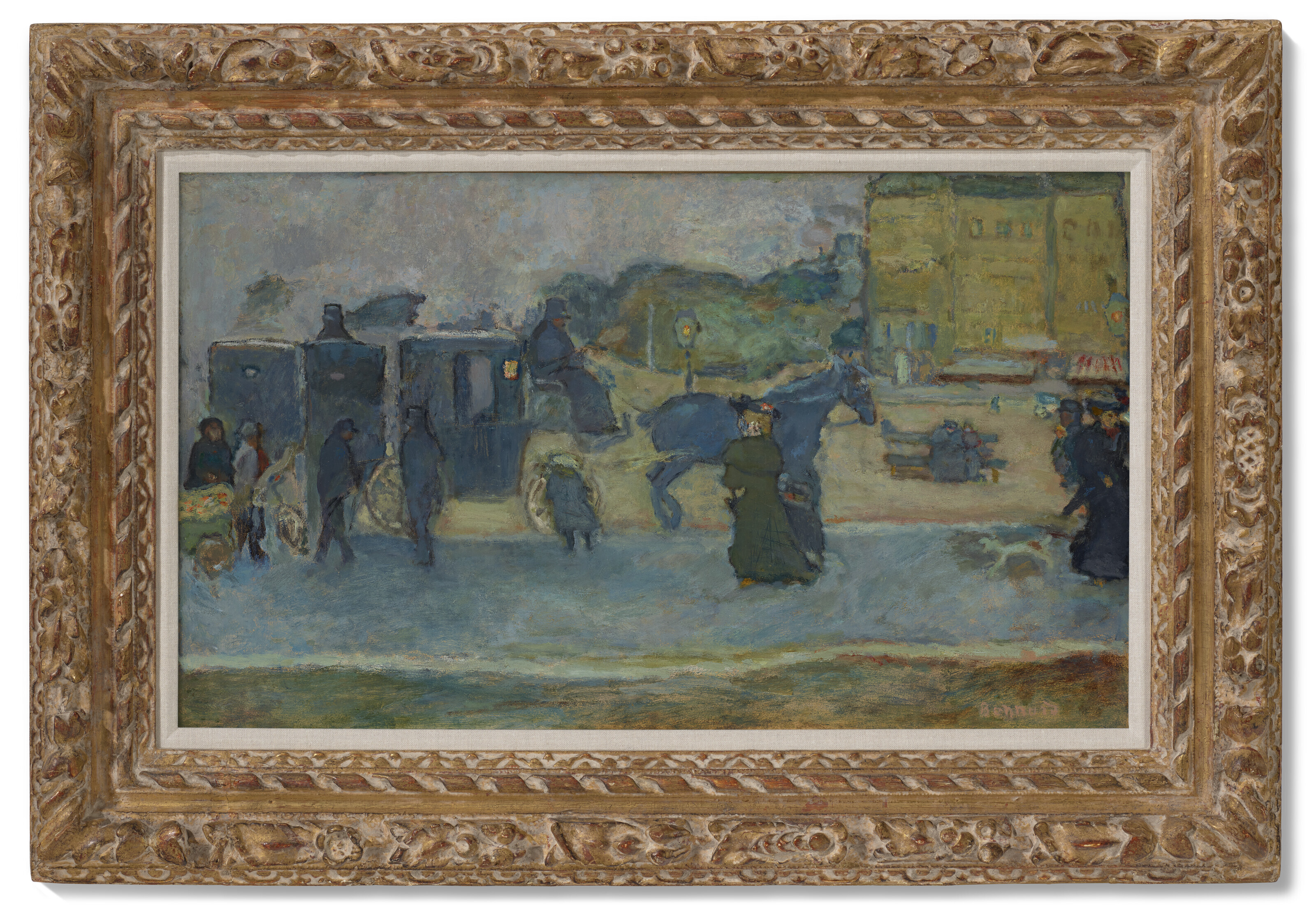 Pierre Bonnard — Два фиакра (бульвар Батиньоль), изображение 2