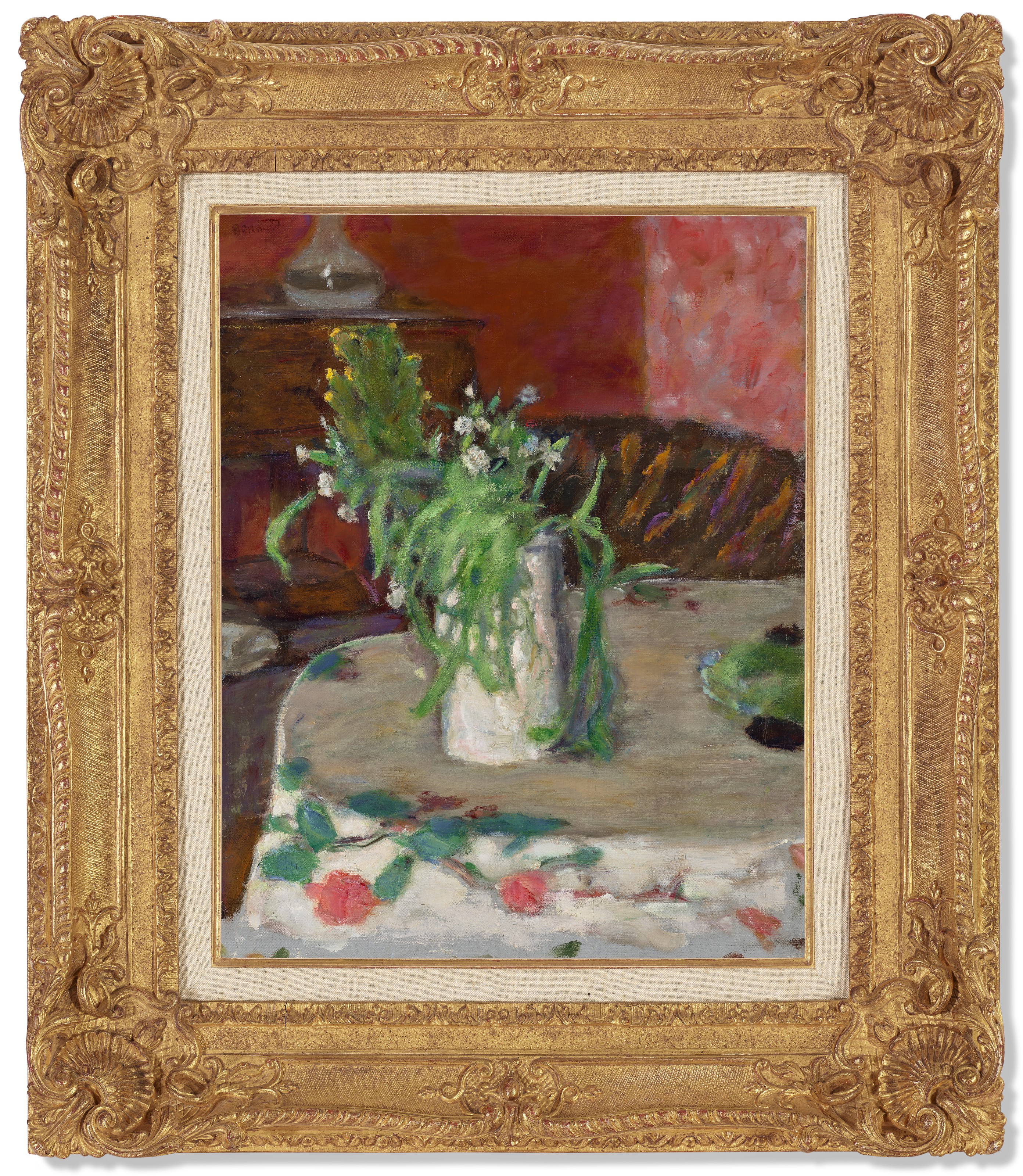 Pierre Bonnard — Цветы и графин, изображение 2