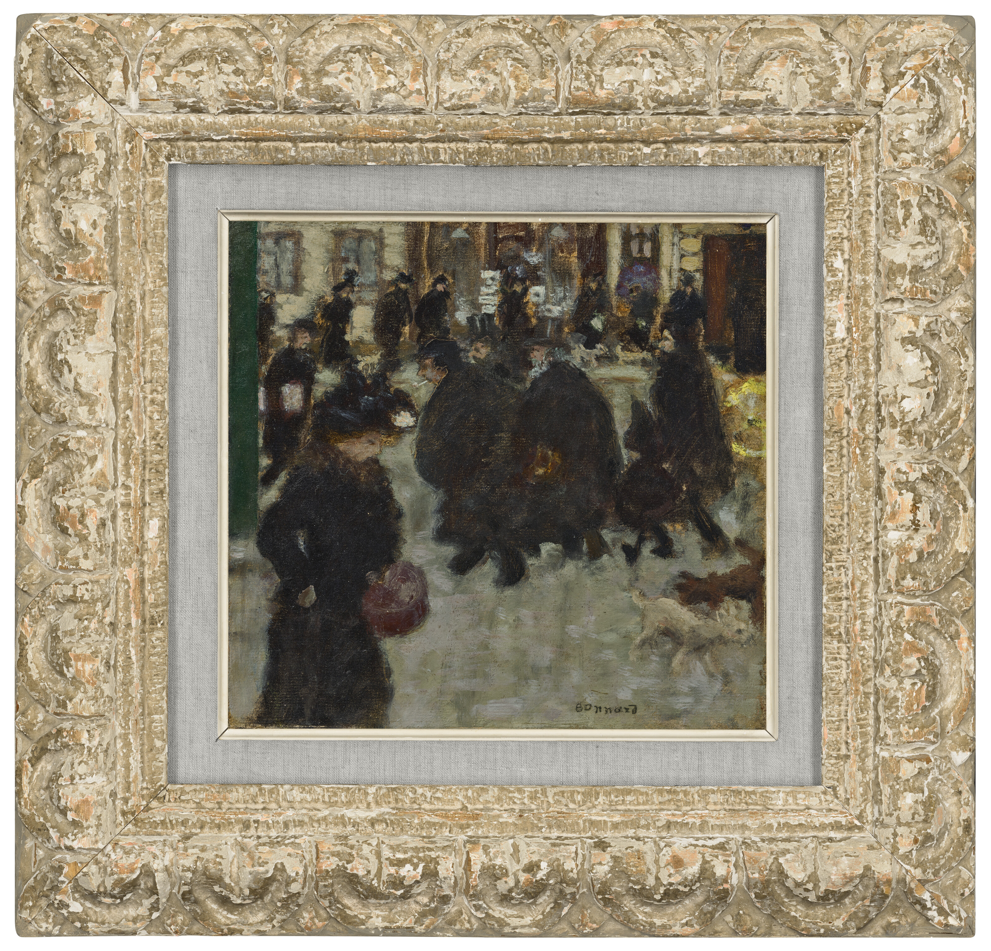 Pierre Bonnard — Персонажи на улице, изображение 2