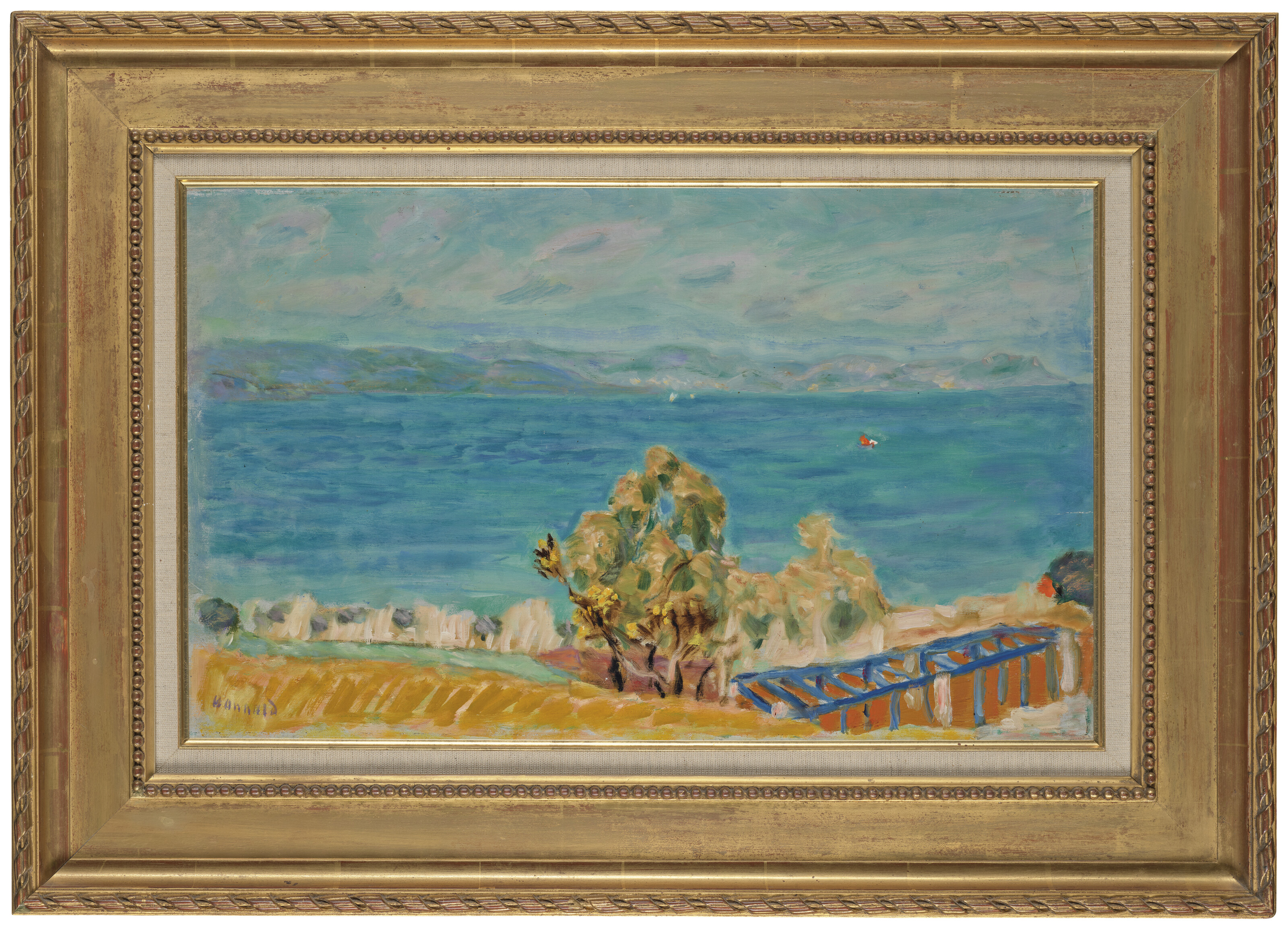 Pierre Bonnard — Море и мимозы, изображение 4