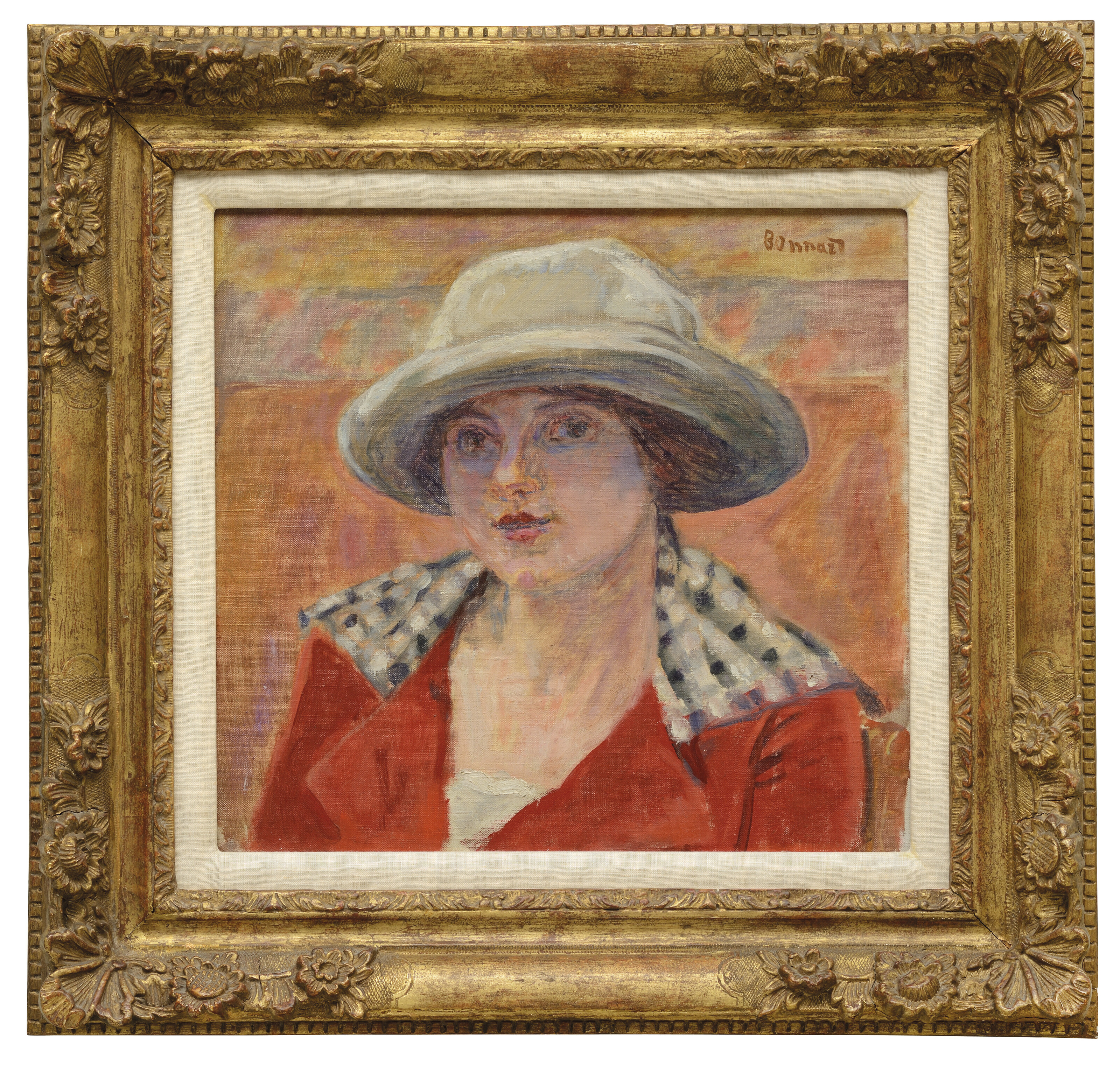 Pierre Bonnard — Молодая женщина в белой шапочке для личной встречи, изображение 4
