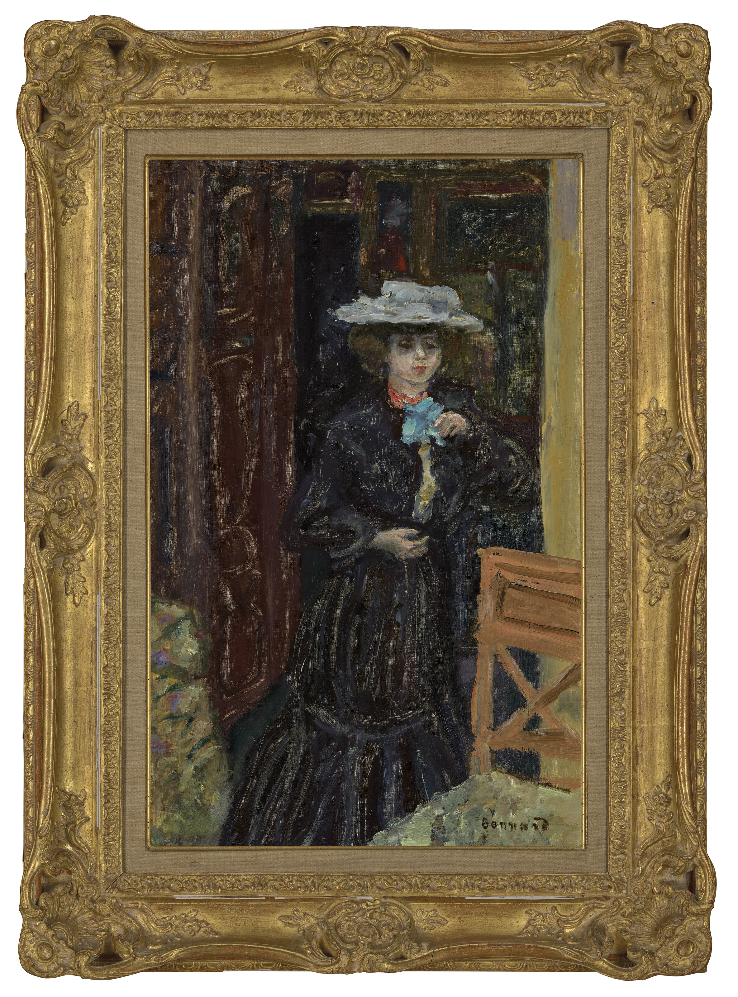 Pierre Bonnard — Марта в белой шапочке, изображение 2