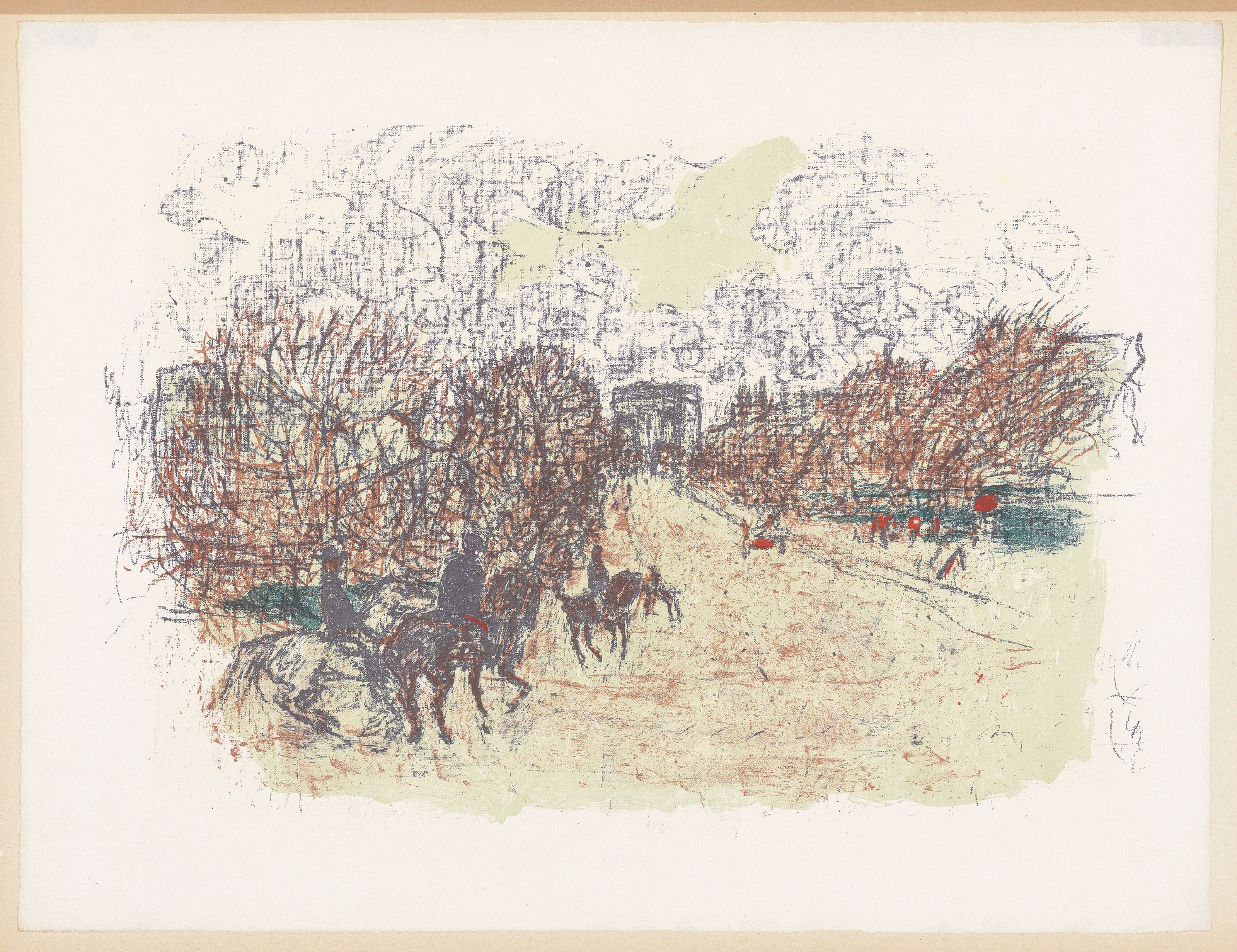 Pierre Bonnard — Интересные аспекты парижской жизни, изображение 11