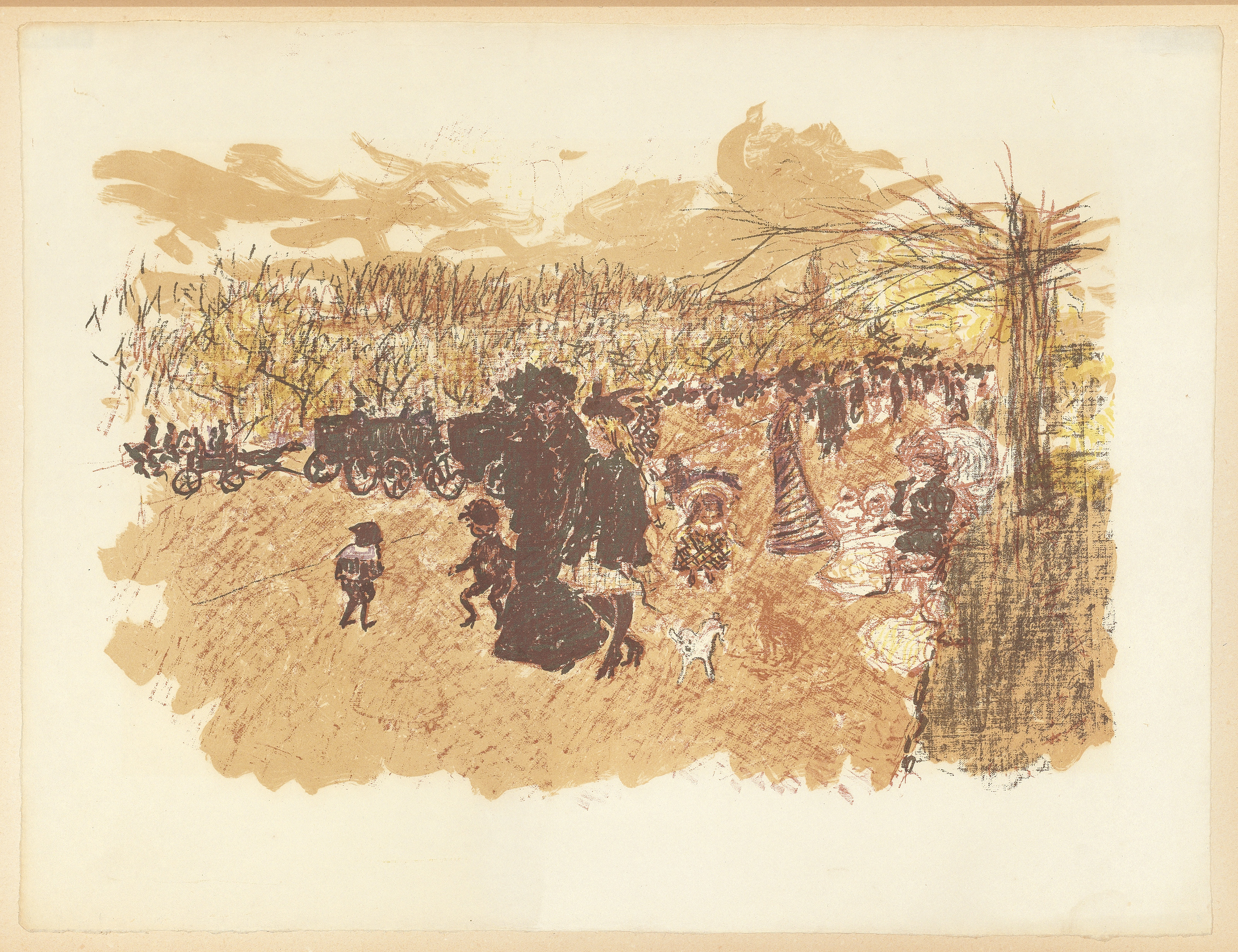 Pierre Bonnard — Интересные аспекты парижской жизни, изображение 3