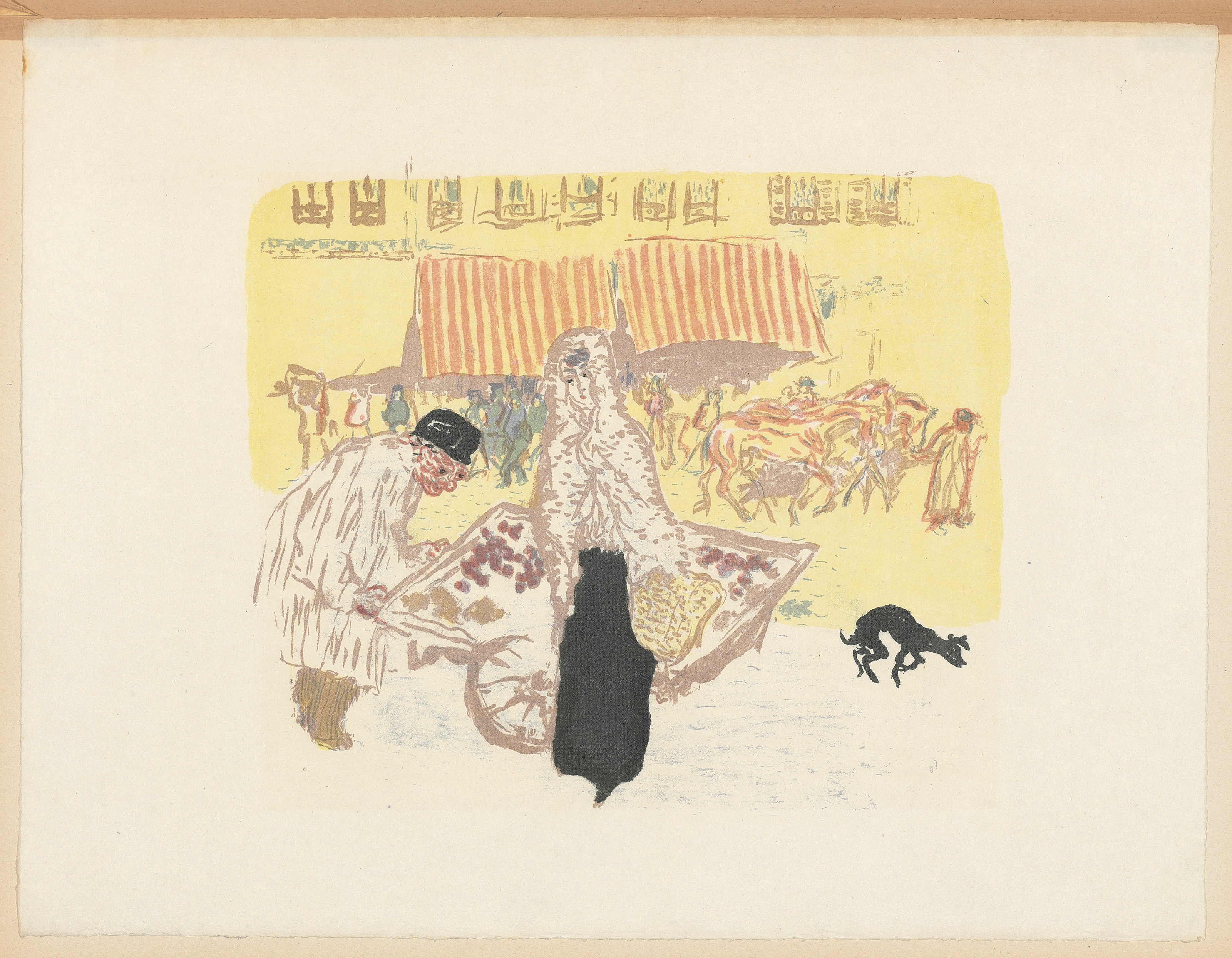 Pierre Bonnard — Интересные аспекты парижской жизни, изображение 7