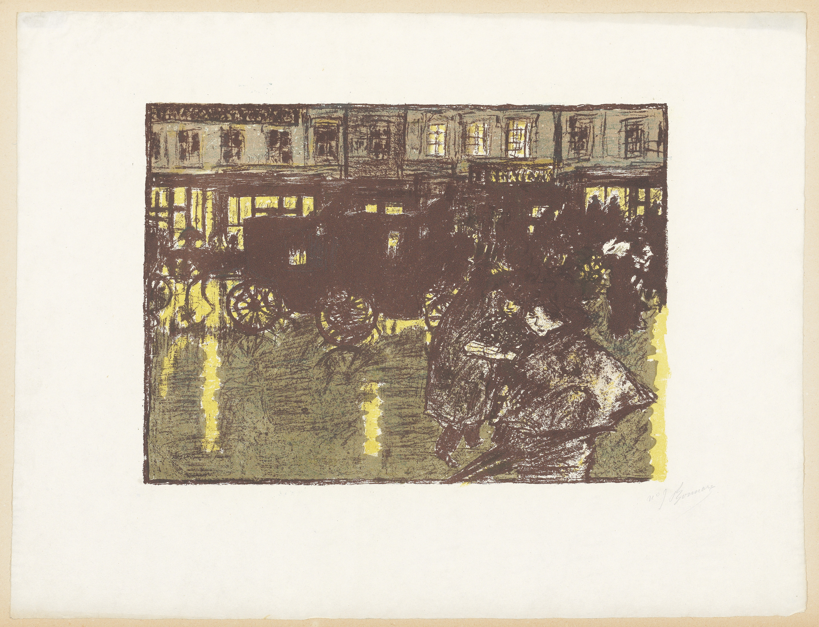Pierre Bonnard — Интересные аспекты парижской жизни, изображение 10