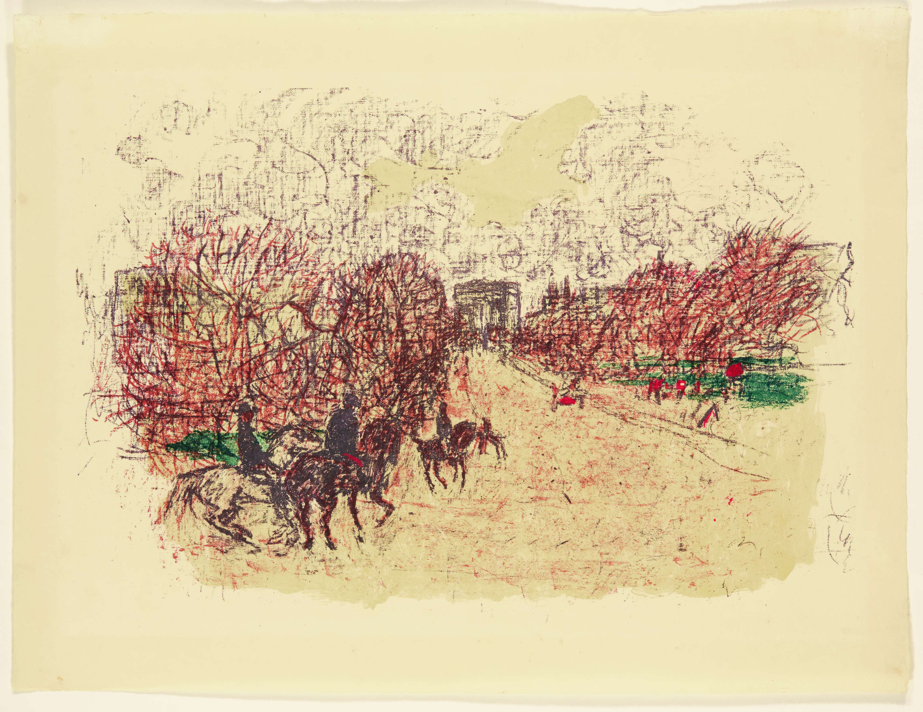 Pierre Bonnard — Интересные аспекты парижской жизни, изображение 2