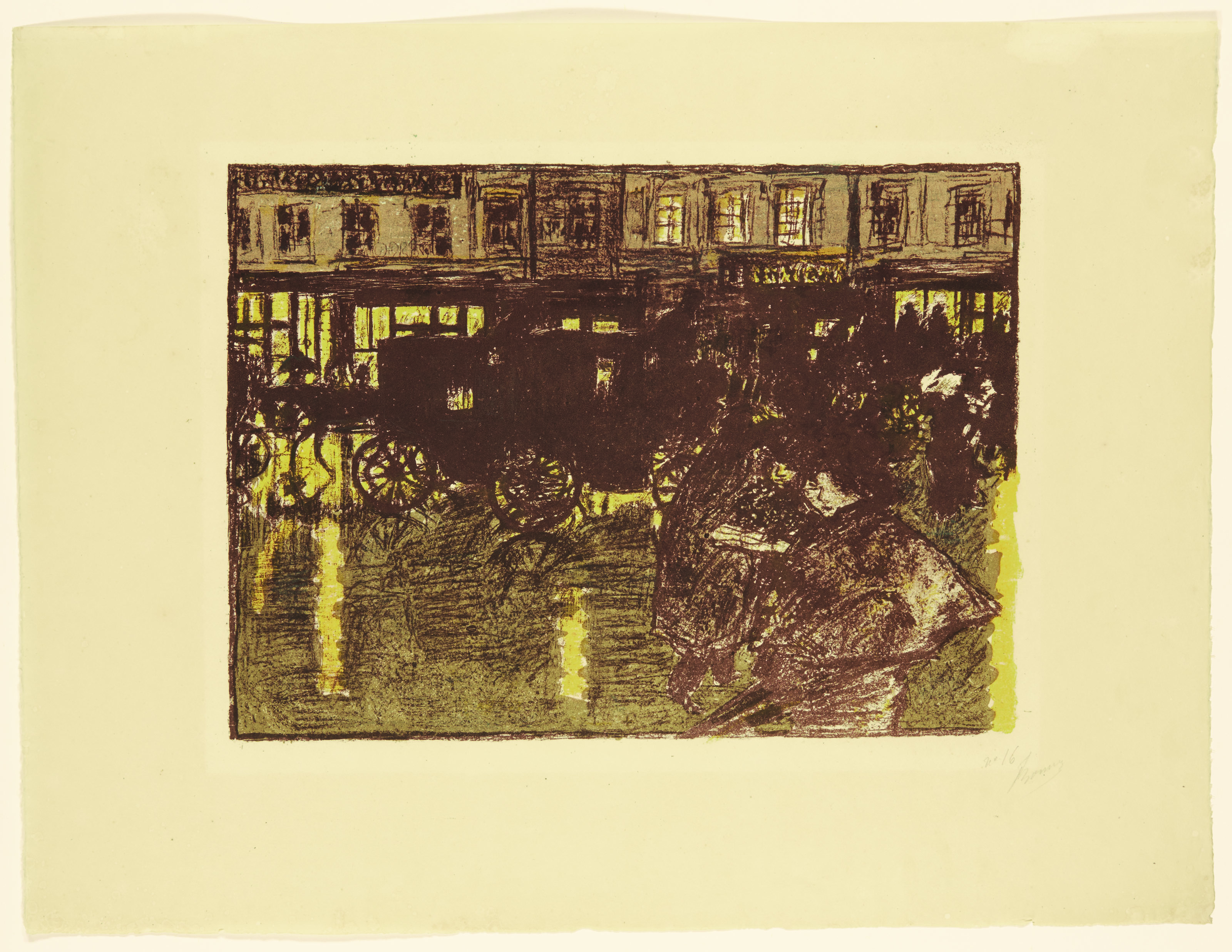 Pierre Bonnard — Интересные аспекты парижской жизни, изображение 3