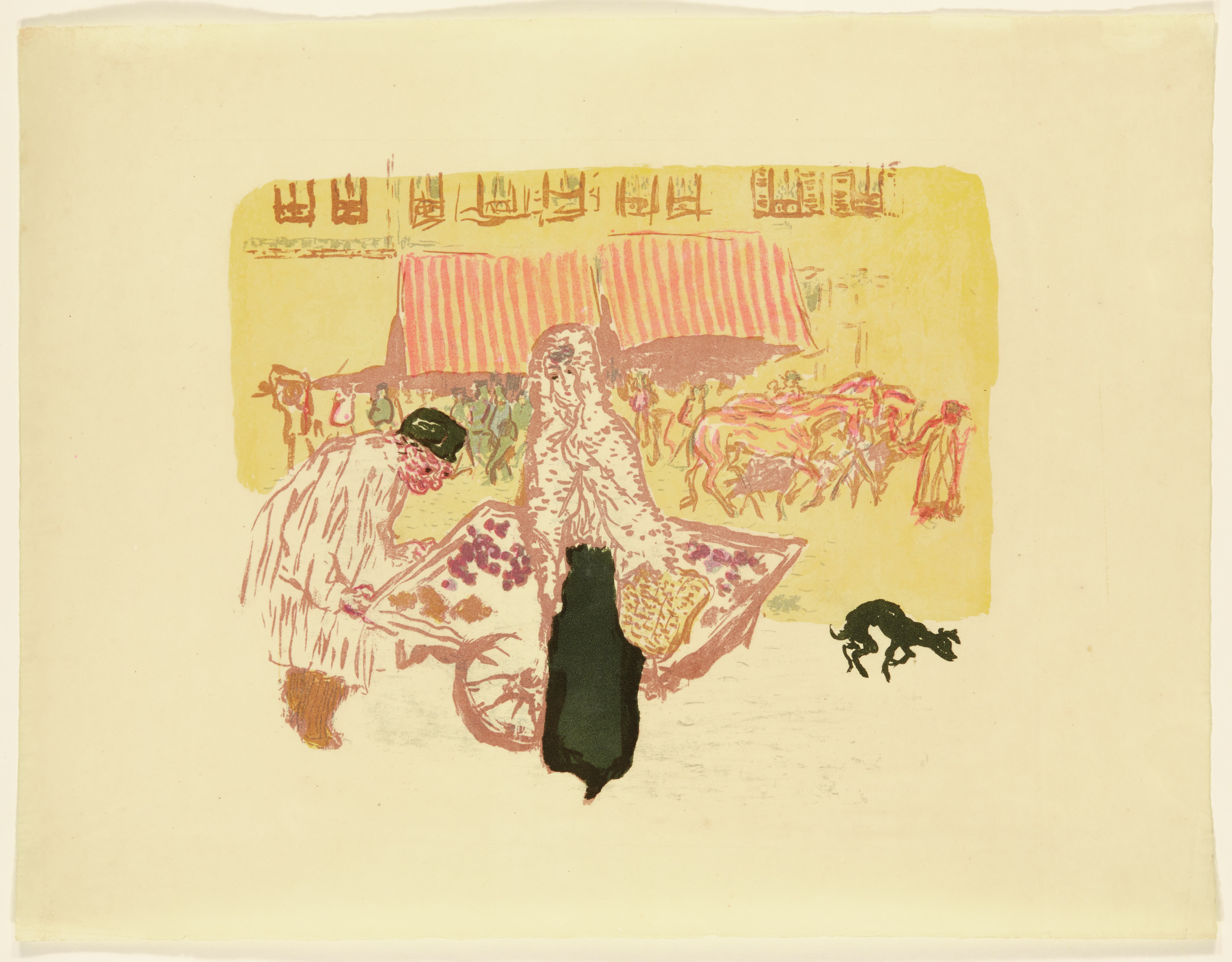 Pierre Bonnard — Интересные аспекты парижской жизни, изображение 6