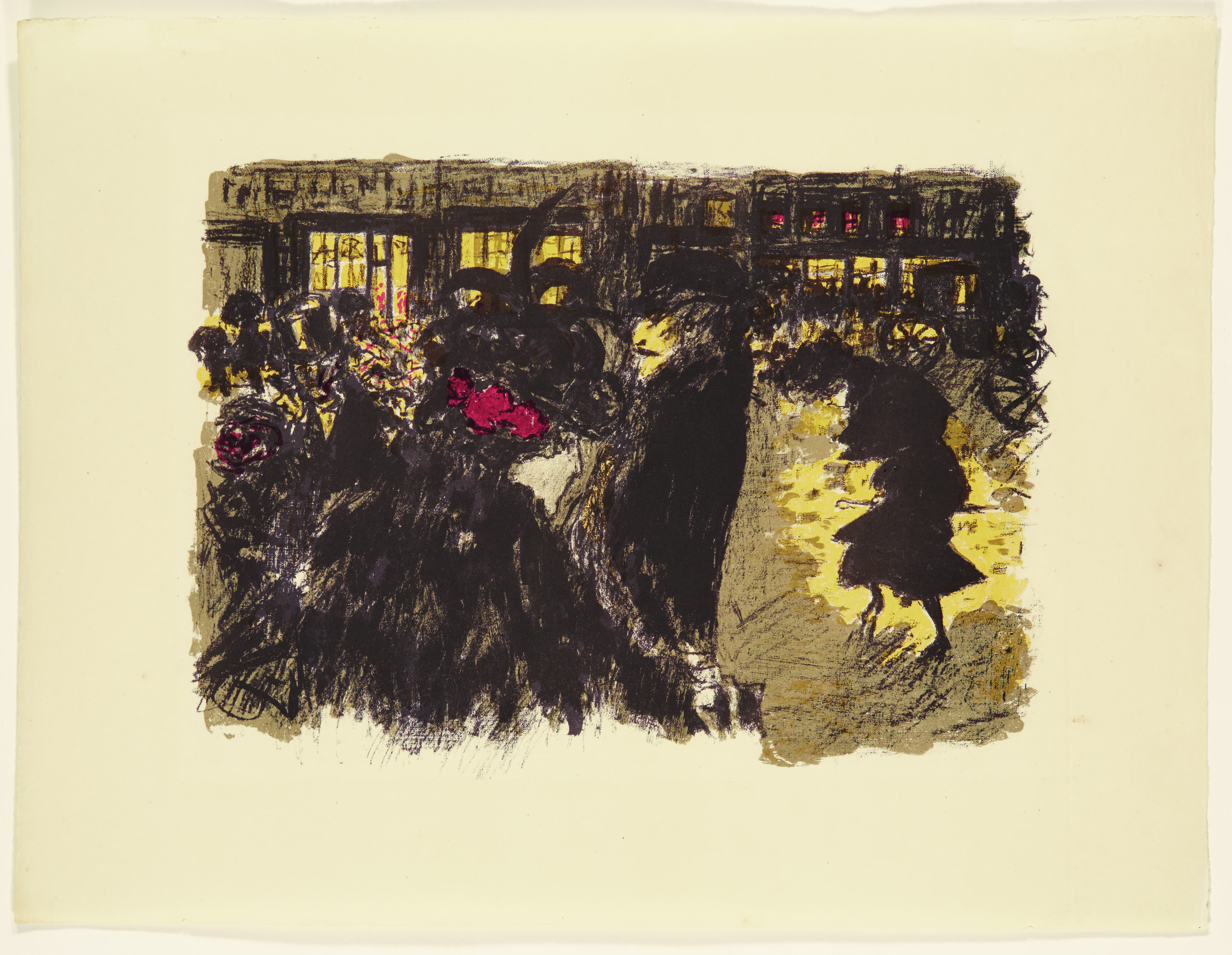 Pierre Bonnard — Интересные аспекты парижской жизни, изображение 7