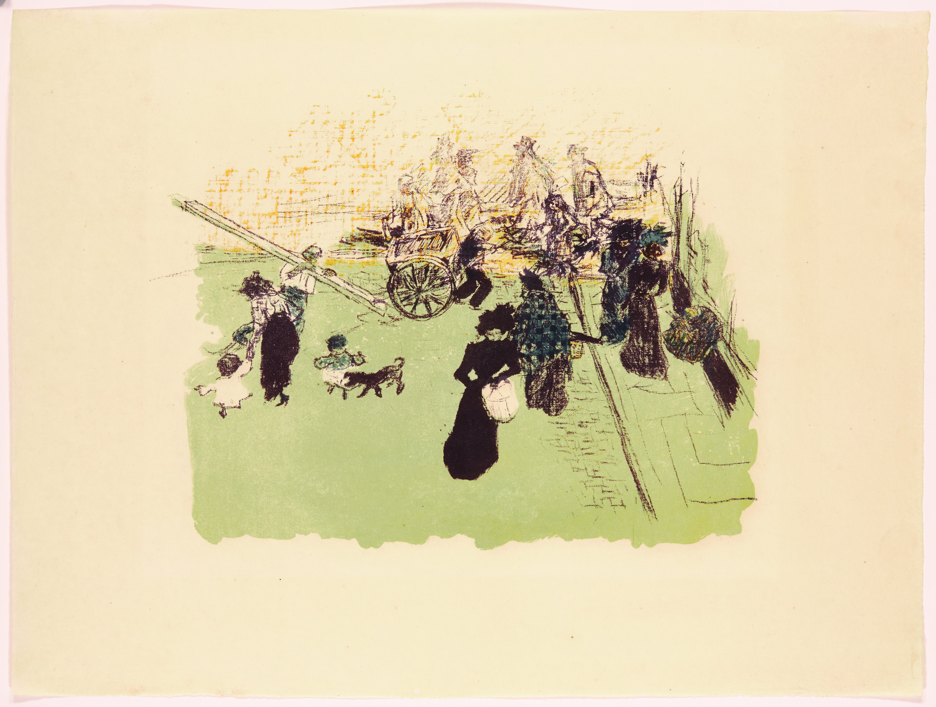 Pierre Bonnard — Интересные аспекты парижской жизни, изображение 8