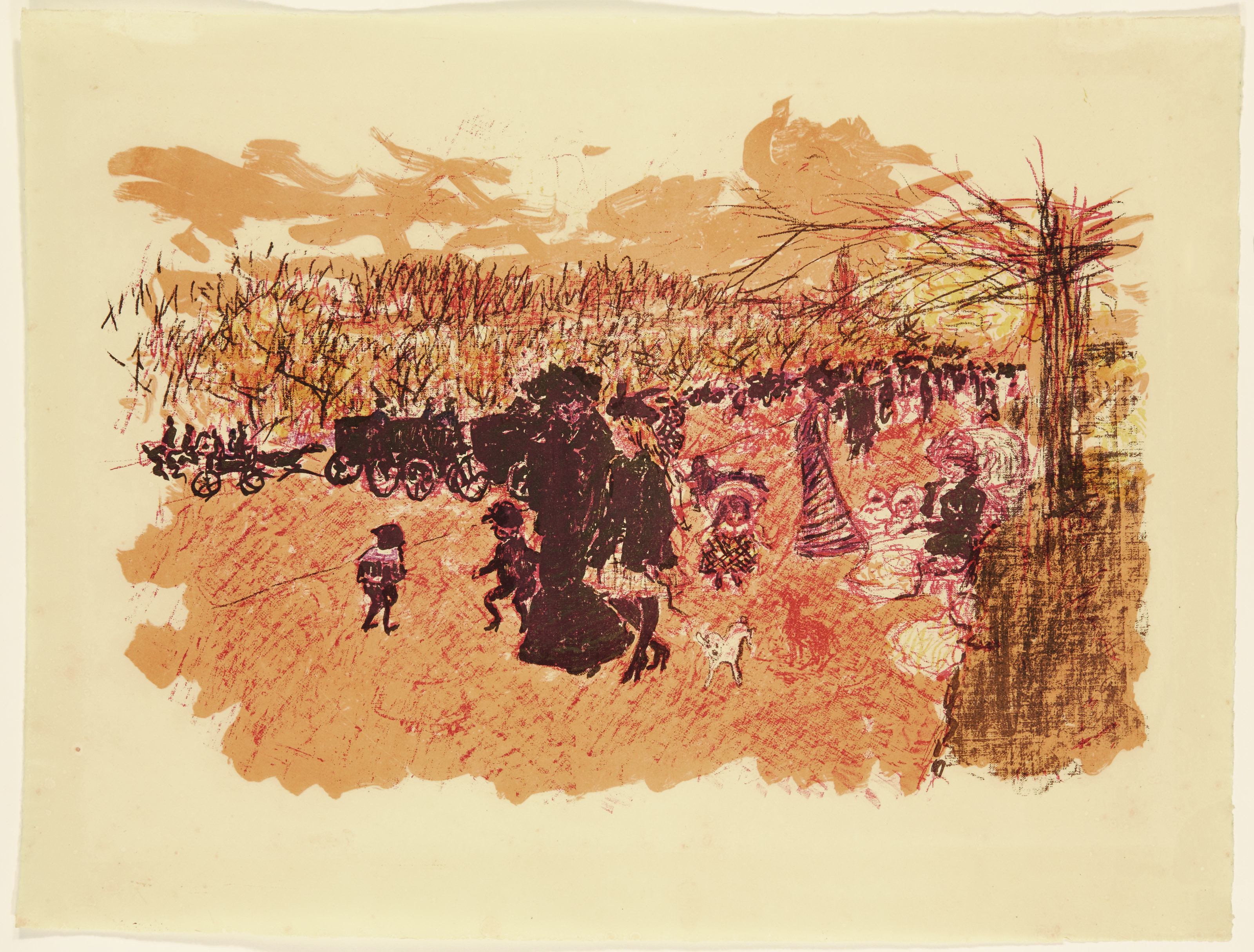 Pierre Bonnard — Интересные аспекты парижской жизни, изображение 9