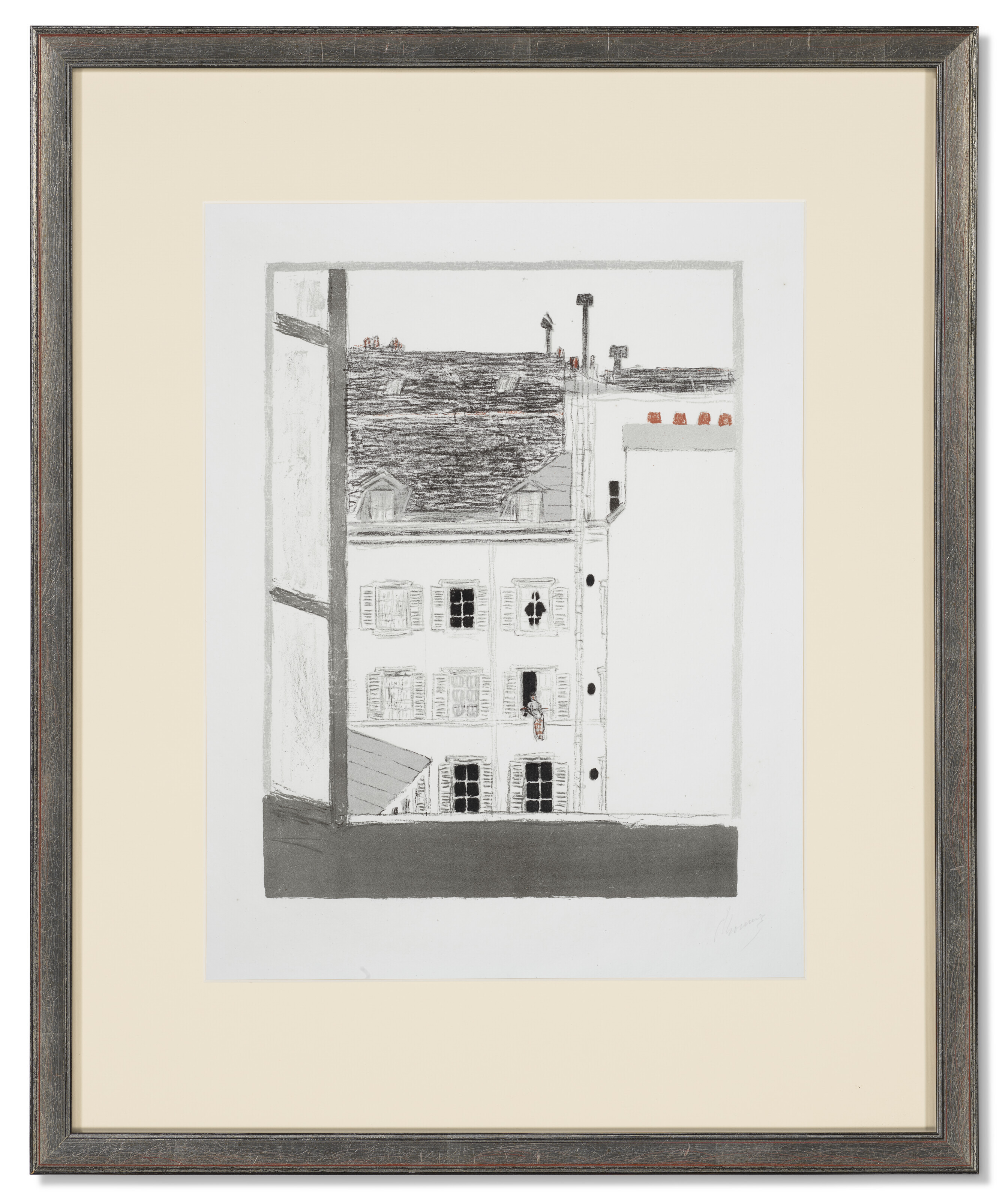Pierre Bonnard — Дом для свиданий в Париже, от компании Quelques aspects de la vie de Paris, изображение 2