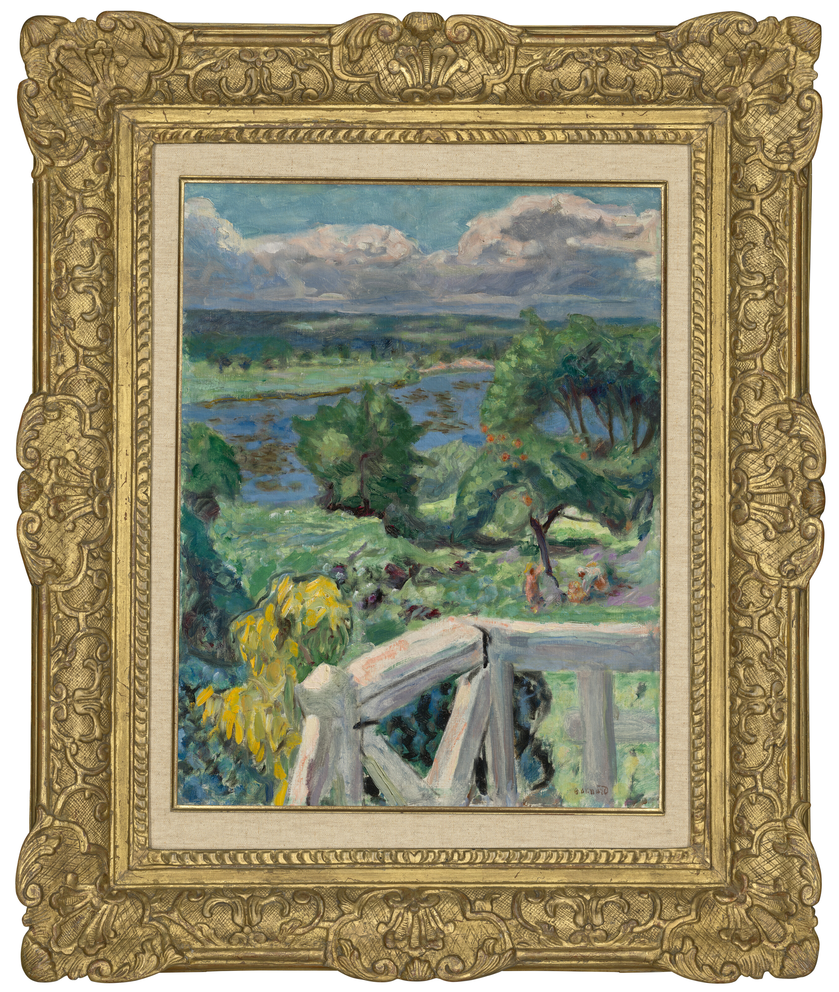 Pierre Bonnard — Солнечный удар (терраса для рулетиков на Верноне), изображение 2
